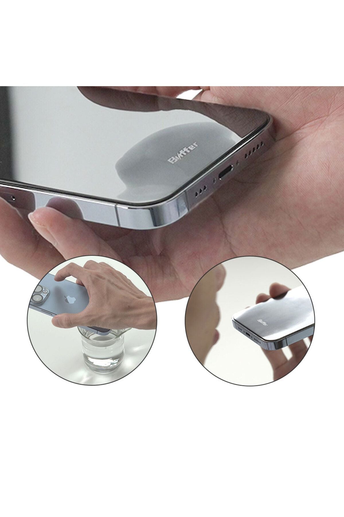 iPhone SE 2022 Uyumlu Zore Hizalama Aparatlı Hadid Glass Cam Ekran Koruyucu