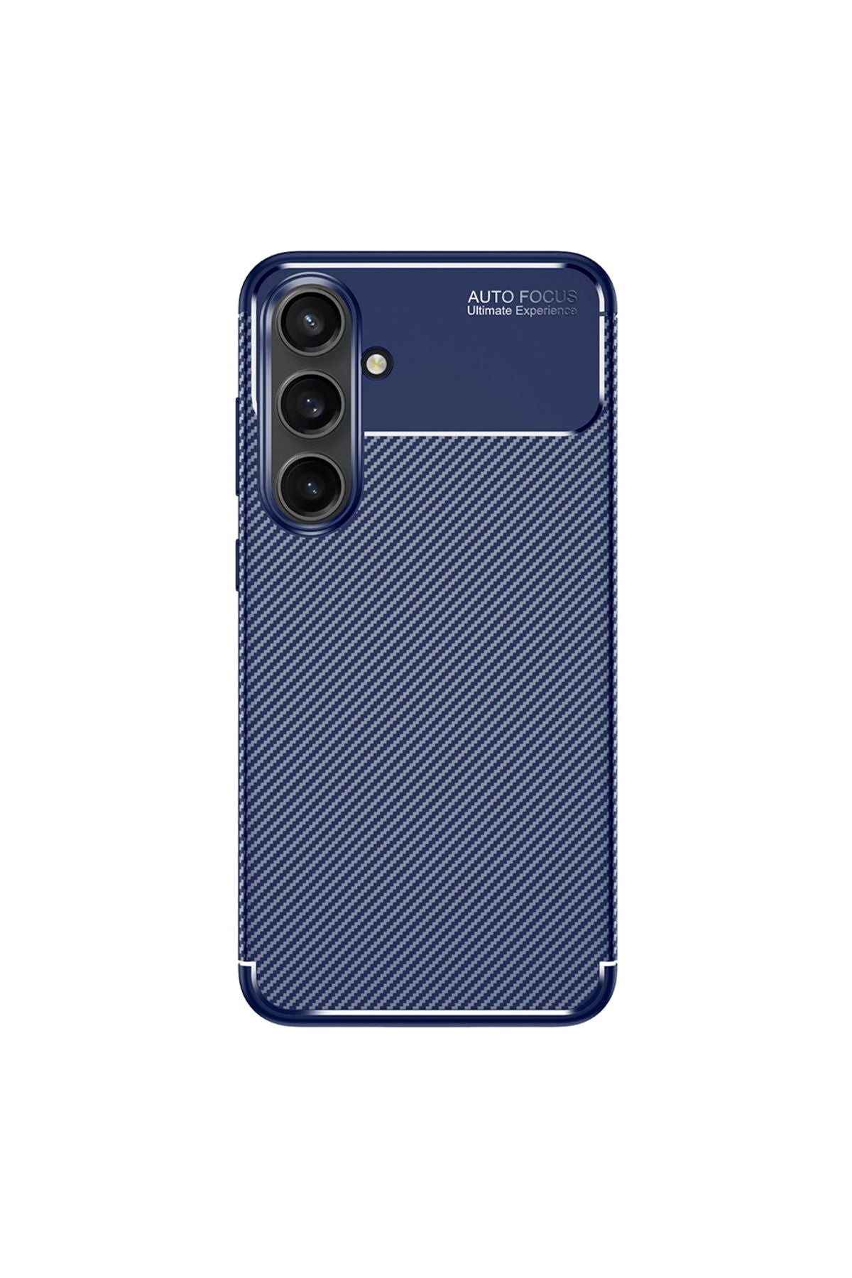 Galaxy S24 FE Kılıf Zore Negro Silikon Kapak - Lacivert