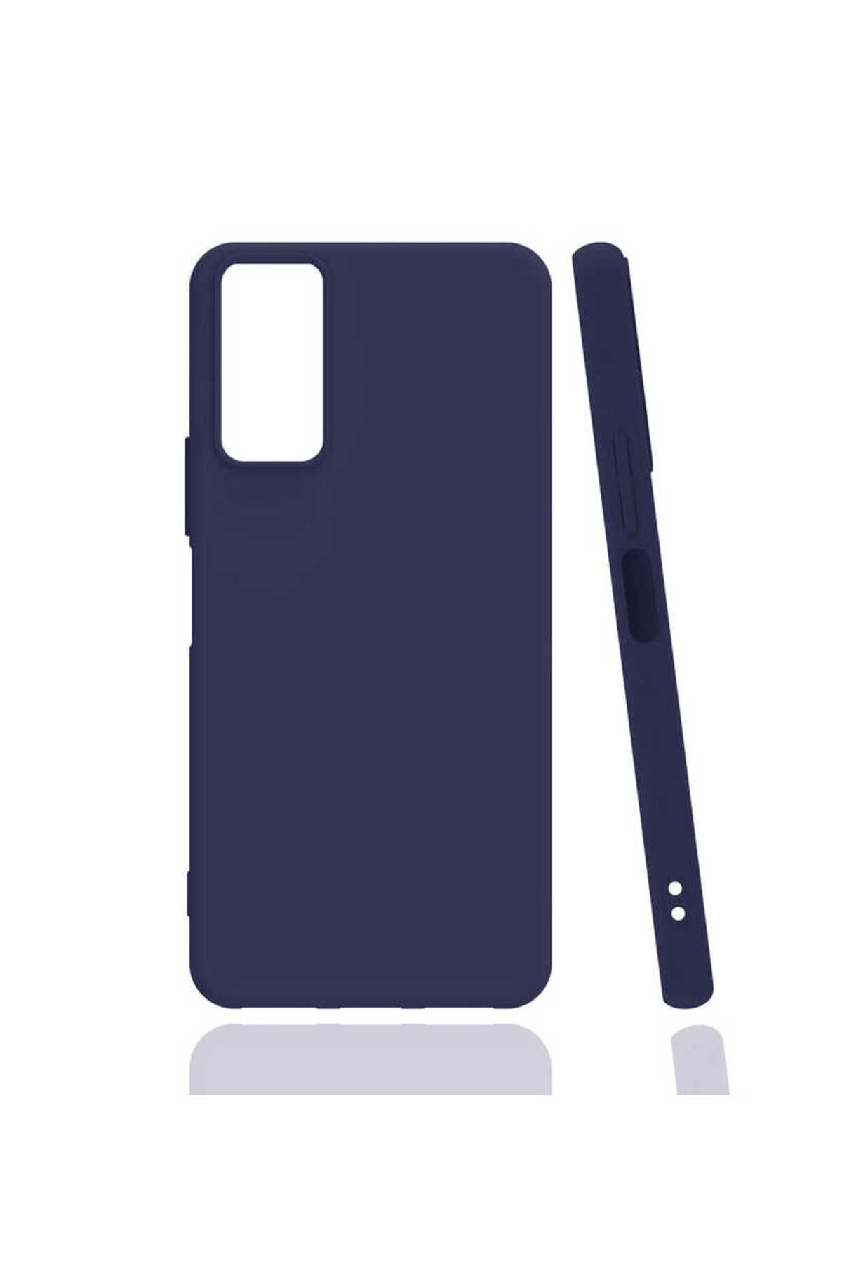 Galaxy A03S Kılıf WNX Biye Silikon - Lacivert