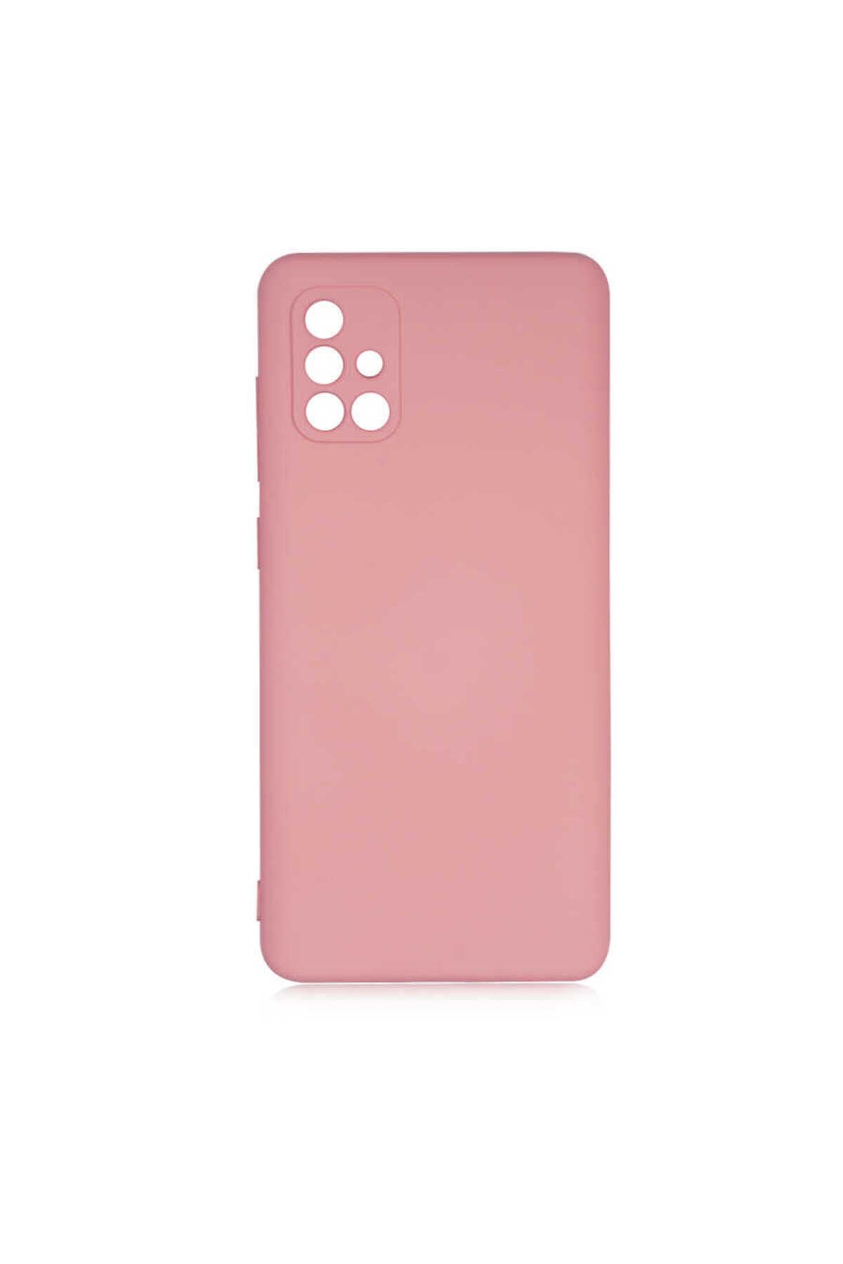 Galaxy A71 Kılıf Zore Mara Lansman Kapak - Pembe Açık