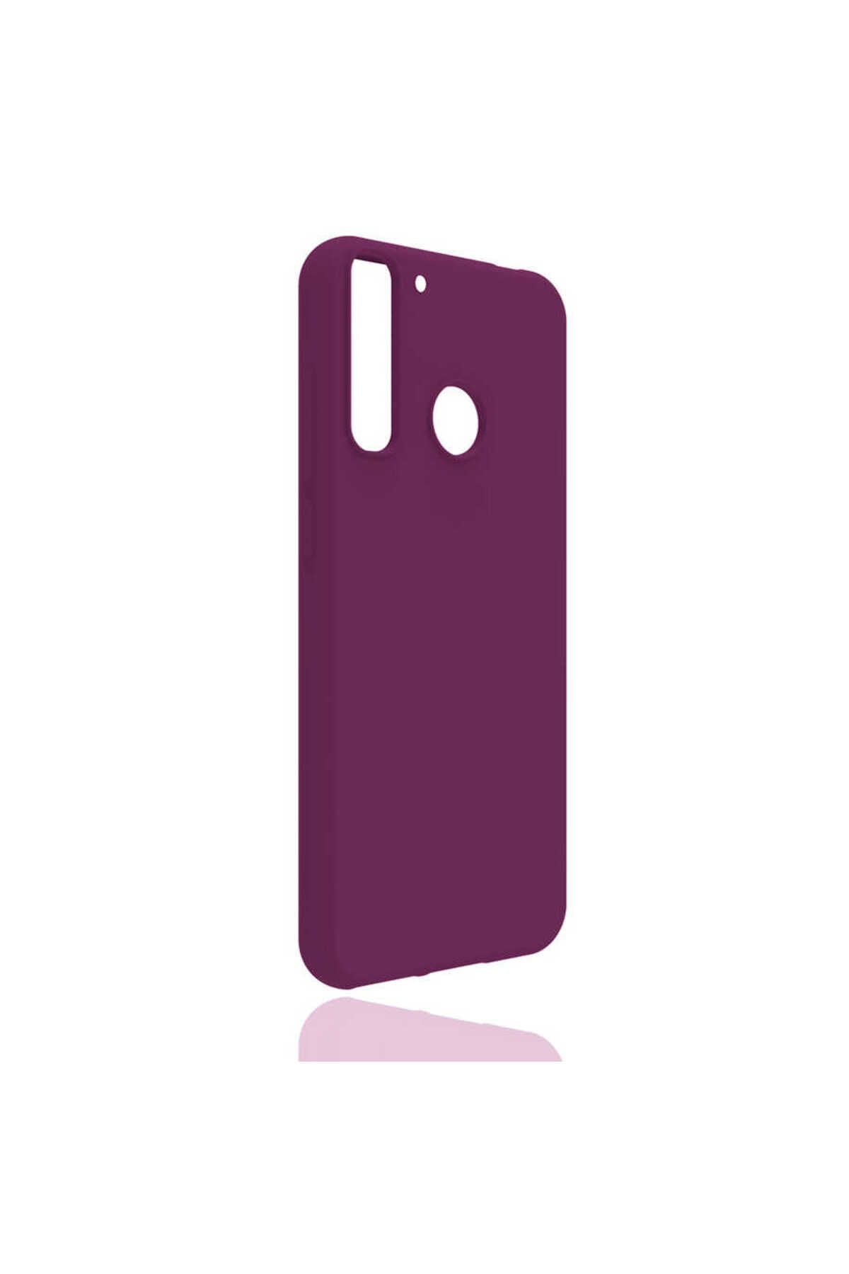 Casper Via X20 Kılıf Zore Biye Silikon - Mor