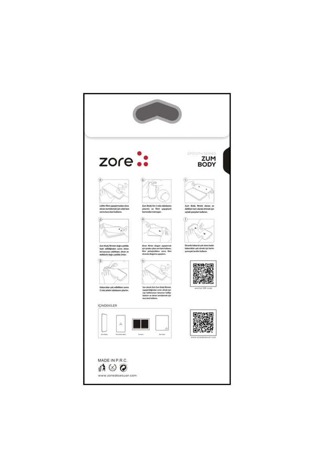 Galaxy S21 Uyumlu Zore Zum Body Ekran Koruyucu