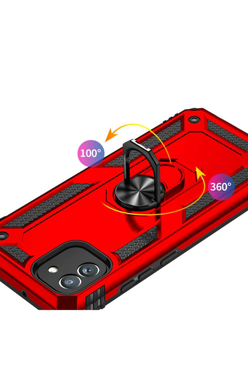 Galaxy A03 Kılıf Zore Vega Kapak - Siyah