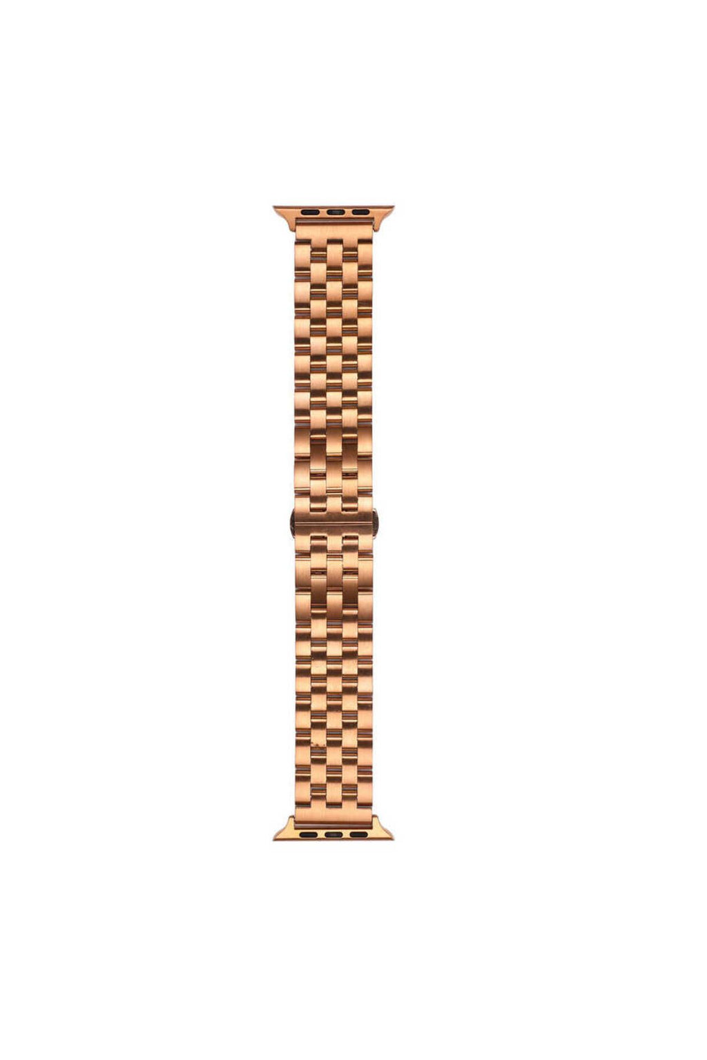 Watch Ultra 49mm Kordon Uyumlu KRD-20 Metal Strap Kayış CLO- Gold