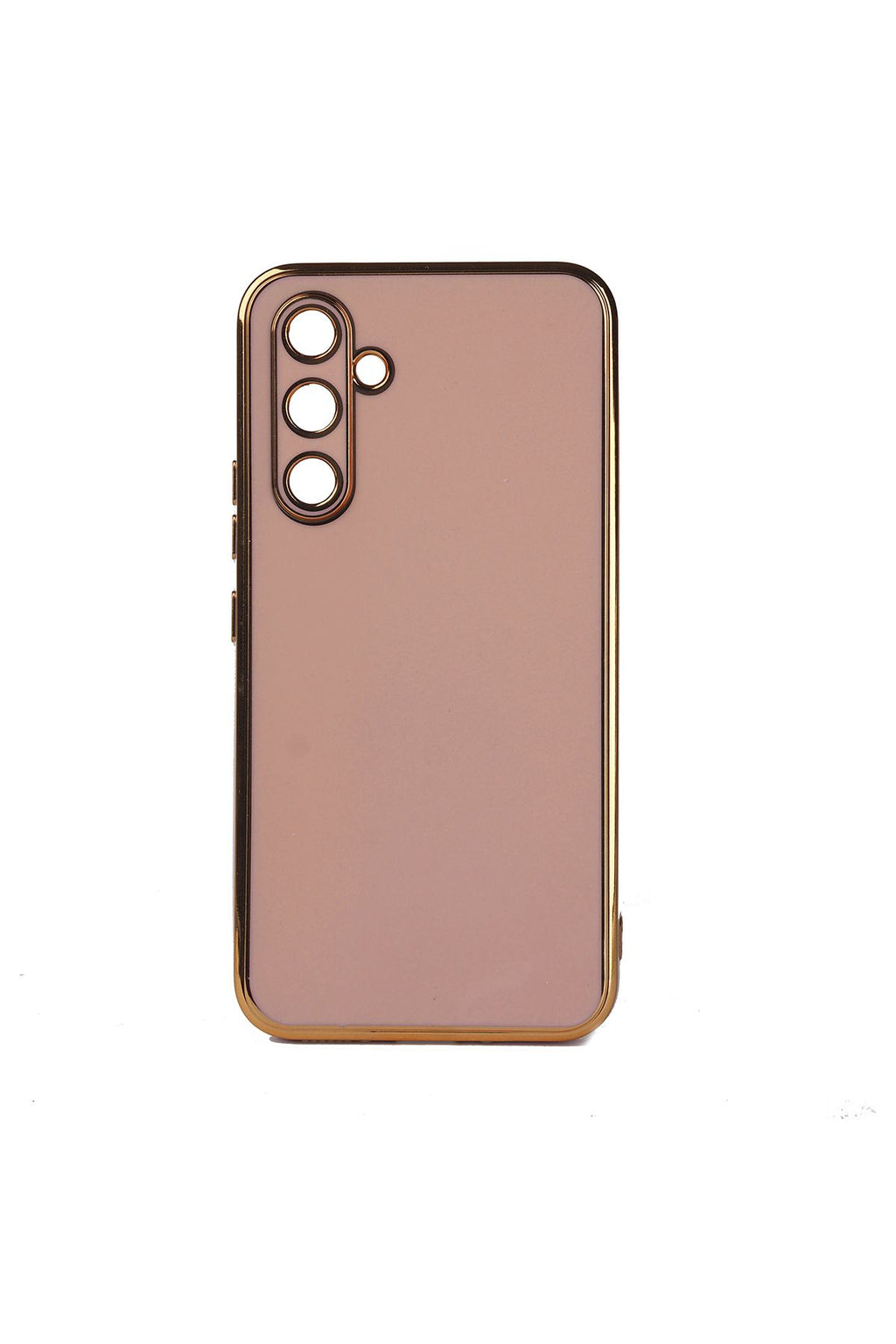 Galaxy A14 Kılıf AKAV Bark Kapak - Rose Gold