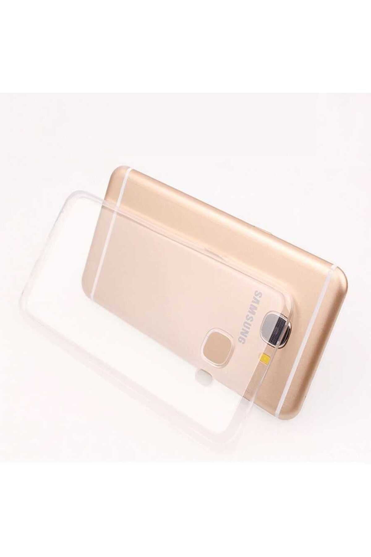 Galaxy A7 2016 Kılıf SVL Süper Silikon Kapak - Renksiz