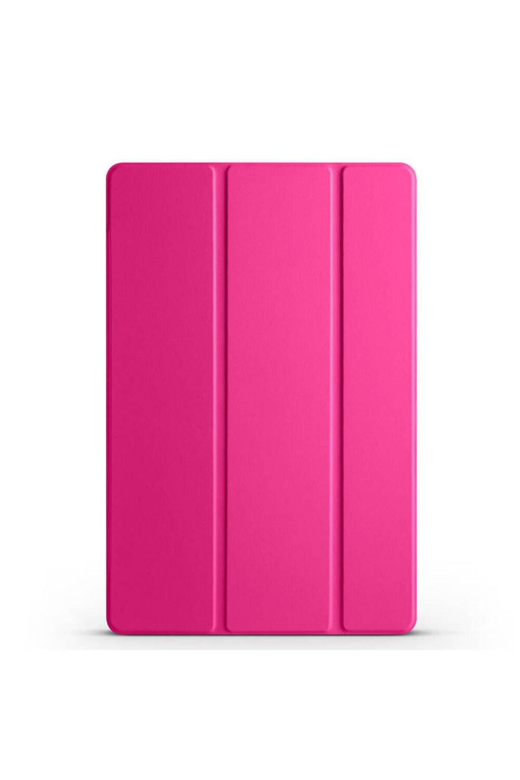 Galaxy Tab A9 Plus Uyumlu Zore Smart Cover Standlı 1-1 Kılıf-Pembe Koyu