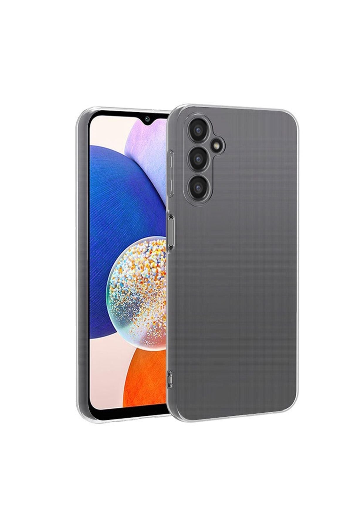 Galaxy A24 Kılıf WNX Süper Silikon Kapak - Renksiz