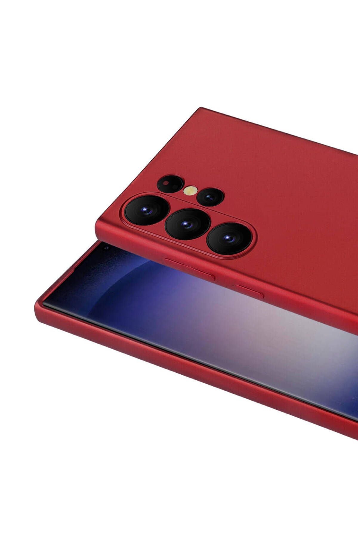 Galaxy S24 Ultra Uyumlu Zore Premier Silikon Kılıf-Siyah