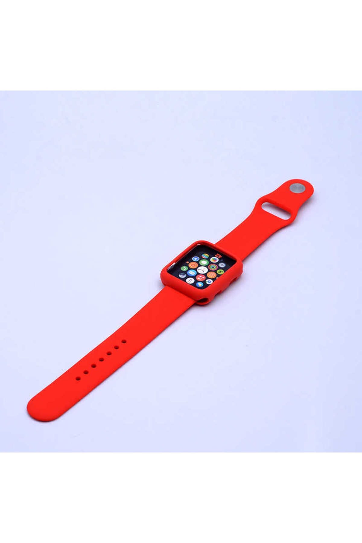 Watch 38mm Uyumlu 3 in 1 Klasik Zore Kordon-Siyah