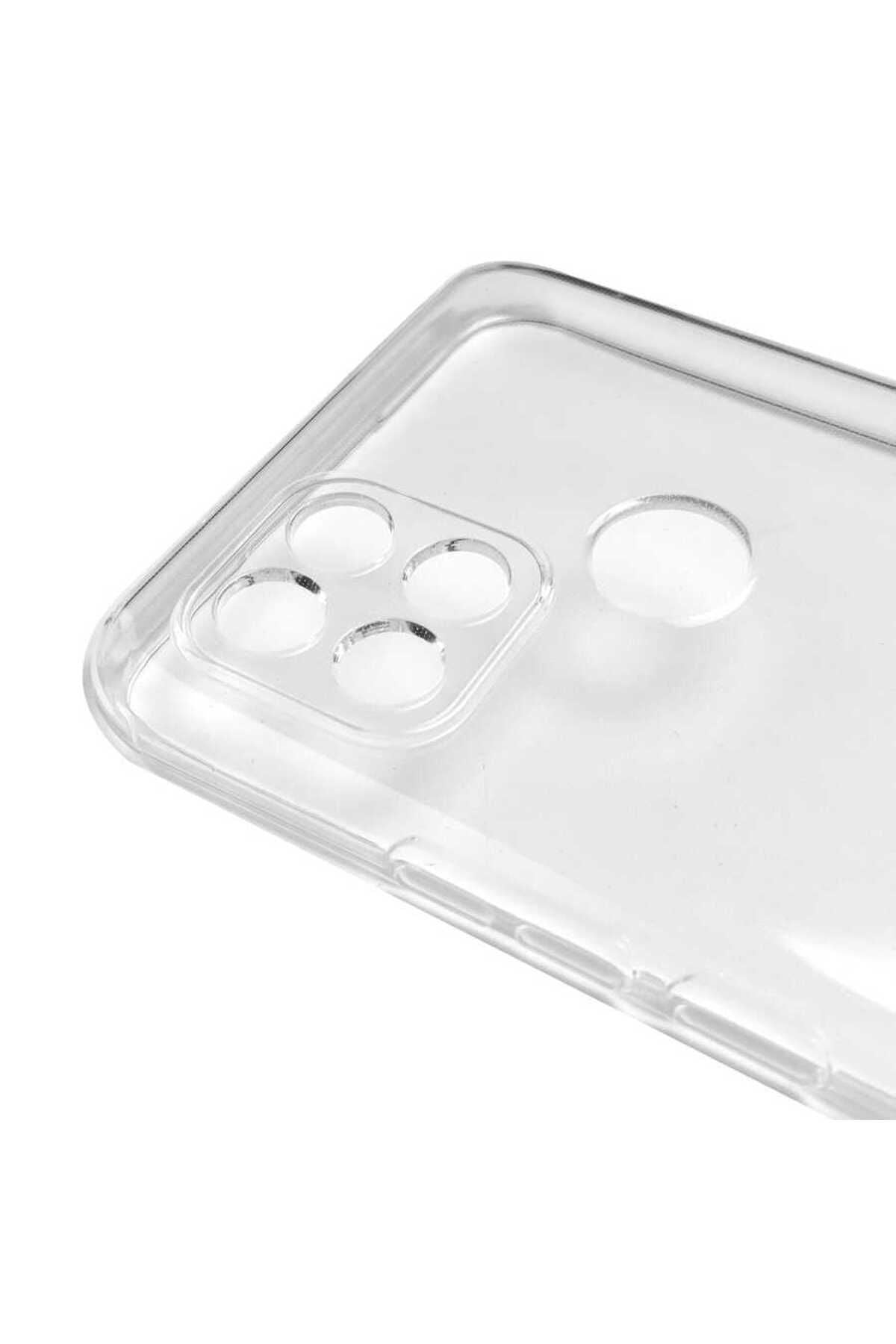 A15 Kılıf TUVA Kamera Korumalı Süper Silikon Kapak - Renksiz