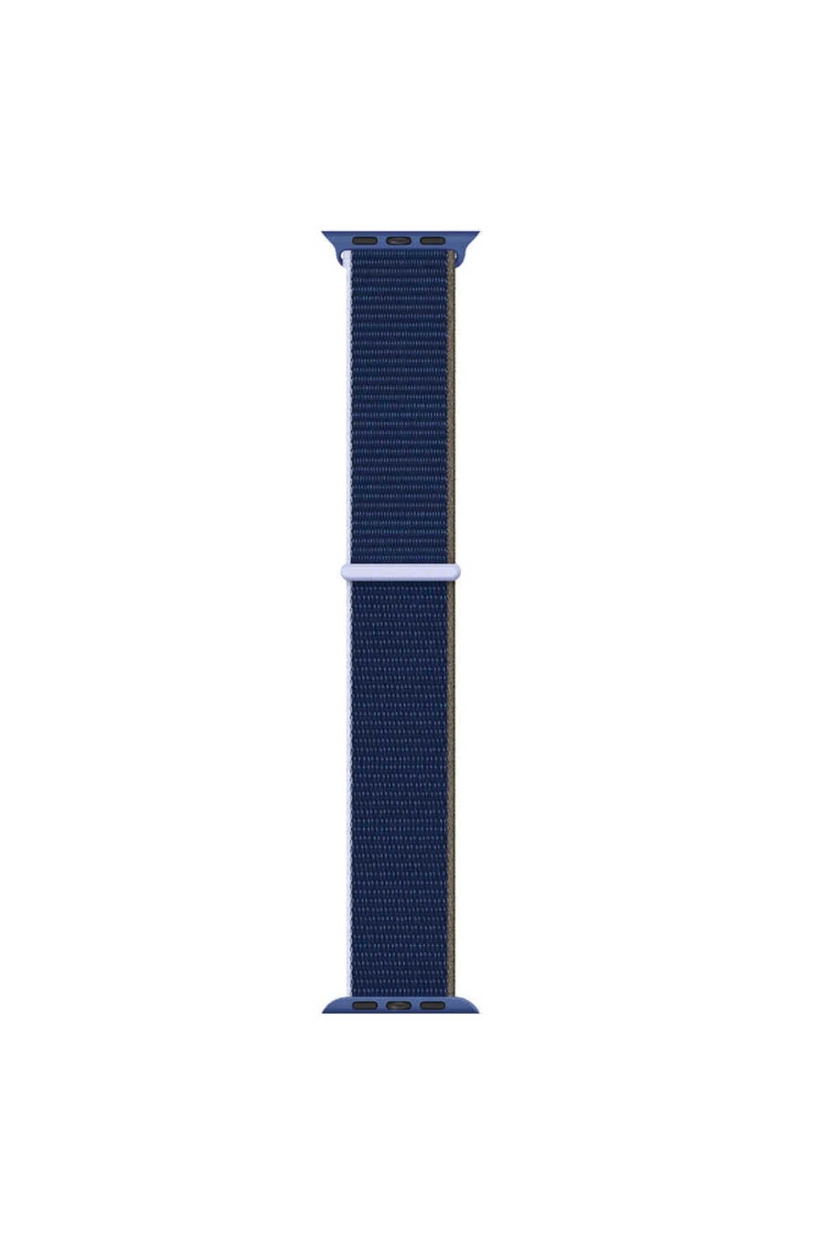 Watch Ultra 49mm Kordon Uyumlu KRD-03 Hasır Strap Kayış CLO- 24-Hisbicus