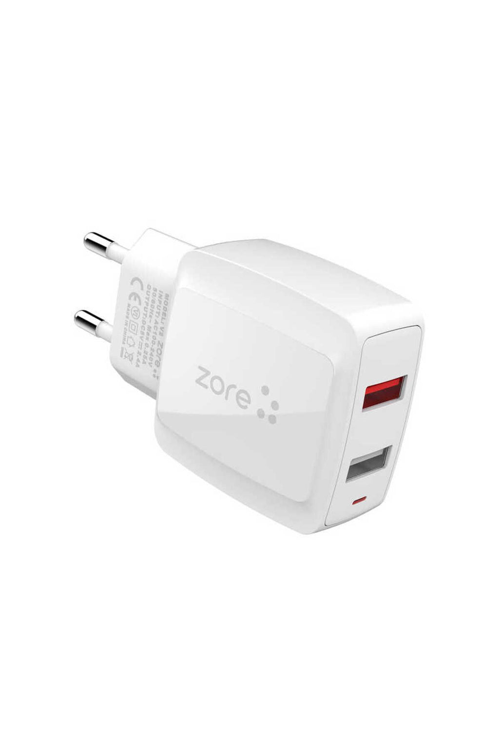 Beyaz Vest Serisi V2 Micro 2 in 1 Şarj Seti-Zore