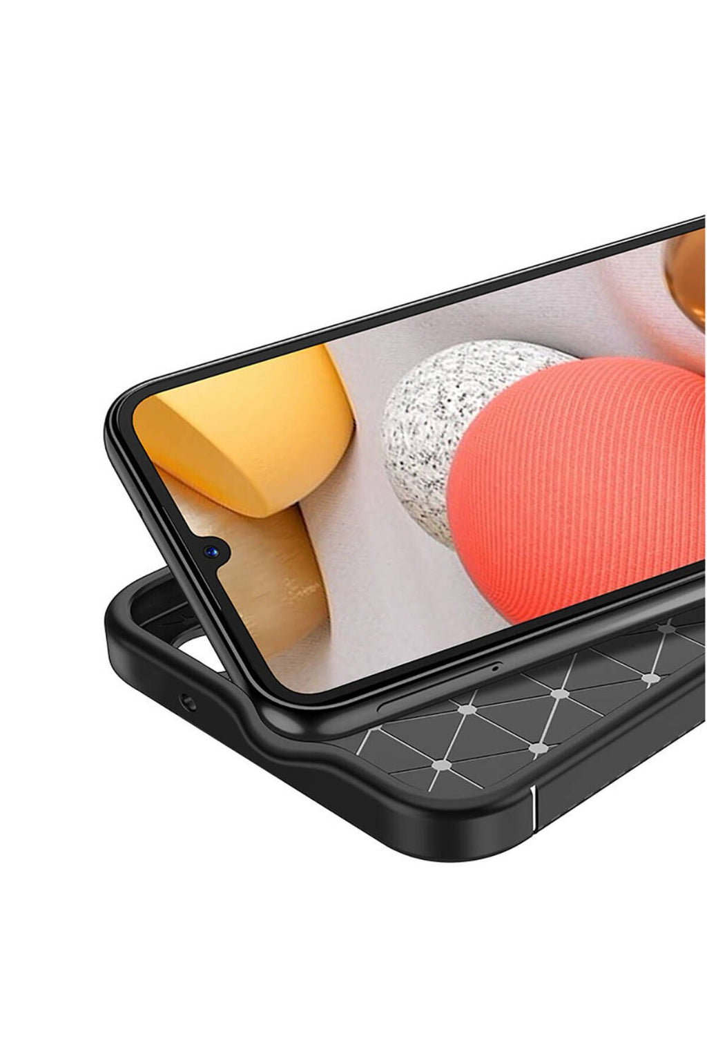 Galaxy A25 Kılıf Zore Negro Silikon Kapak - Siyah