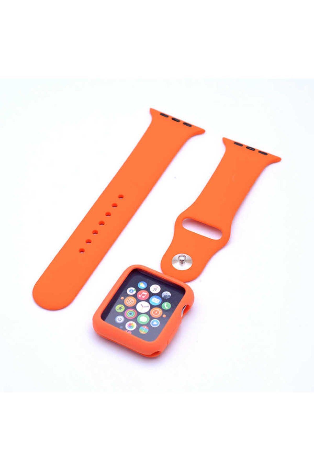 Watch 38mm Uyumlu 3 in 1 Klasik Zore Kordon-Siyah