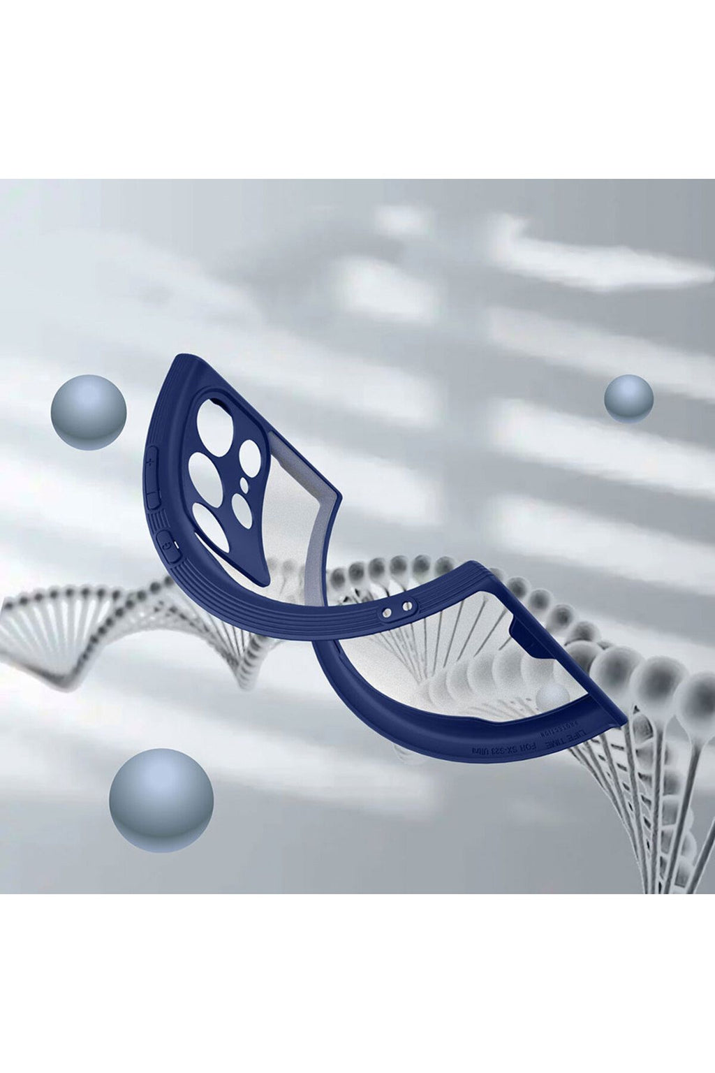 Galaxy S23 Ultra Uyumlu Zore Parfe Kılıf-Lacivert