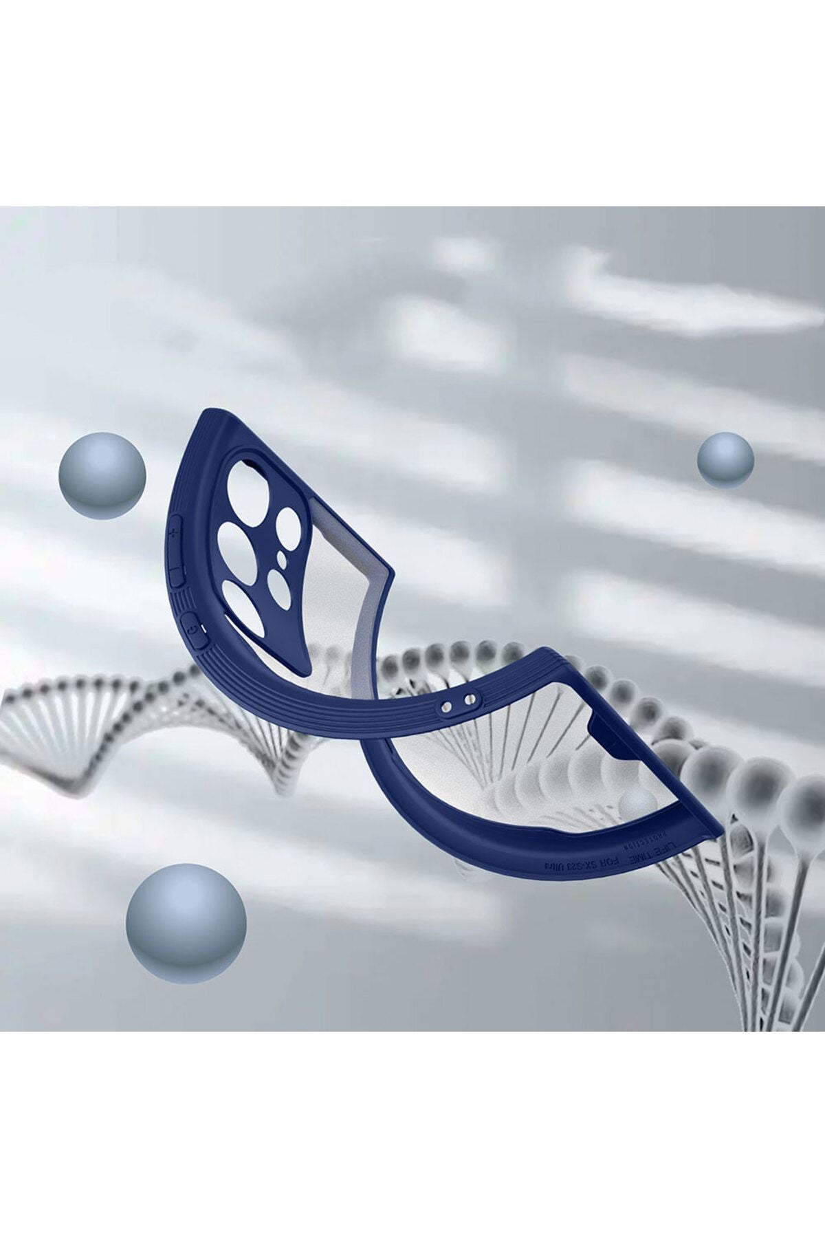 Galaxy S23 Ultra Uyumlu Zore Parfe Kılıf-Lacivert