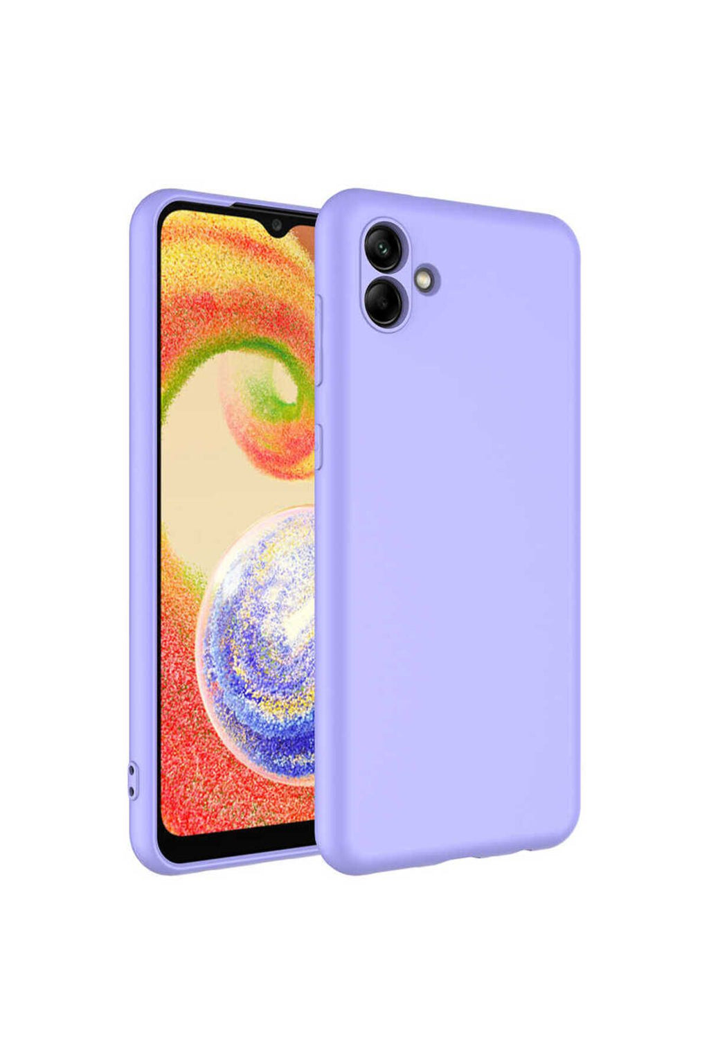 Galaxy A04 Kılıf TKNR Mara Lansman Kapak - Lila