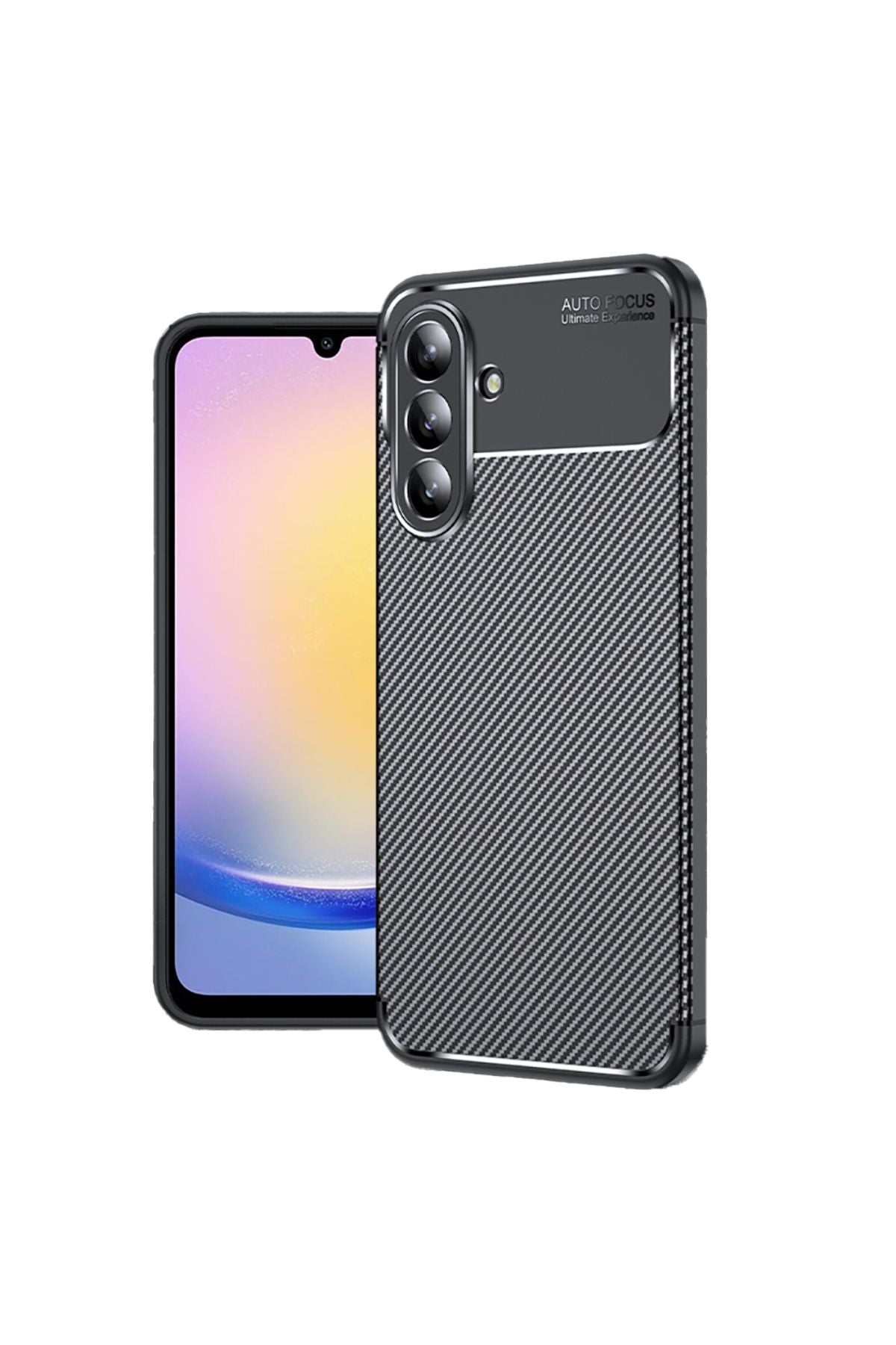 Galaxy A26 Kılıf TKNR Negro Silikon Kapak - Siyah