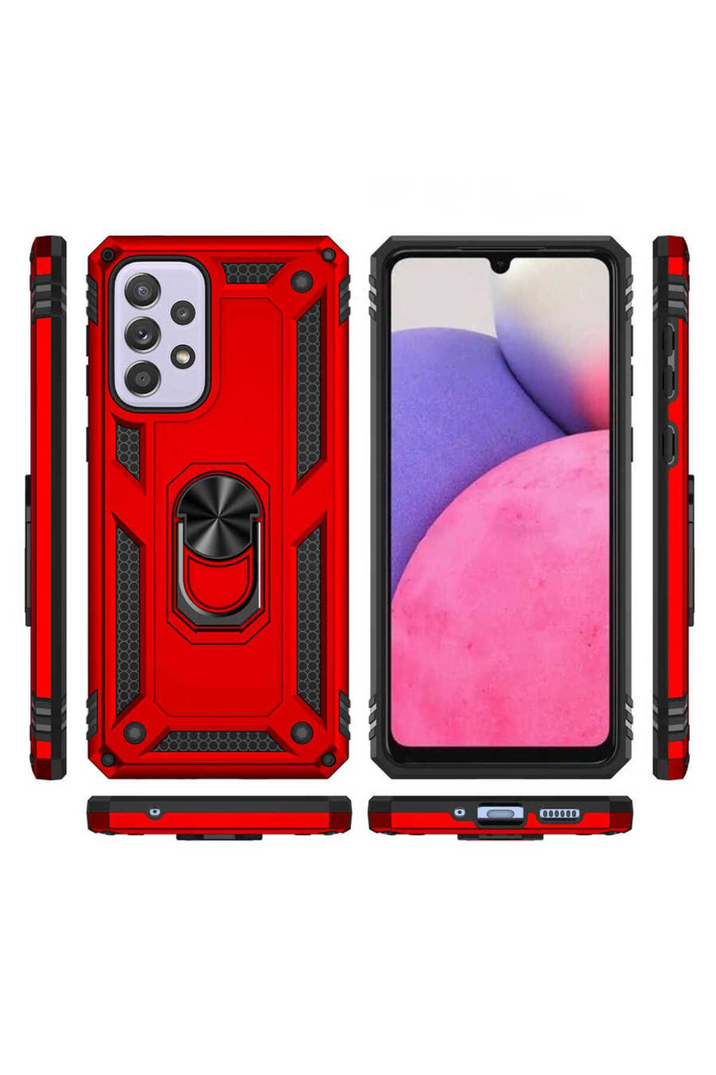 Galaxy A33 5G Kılıf Zore Vega Kapak - Gri