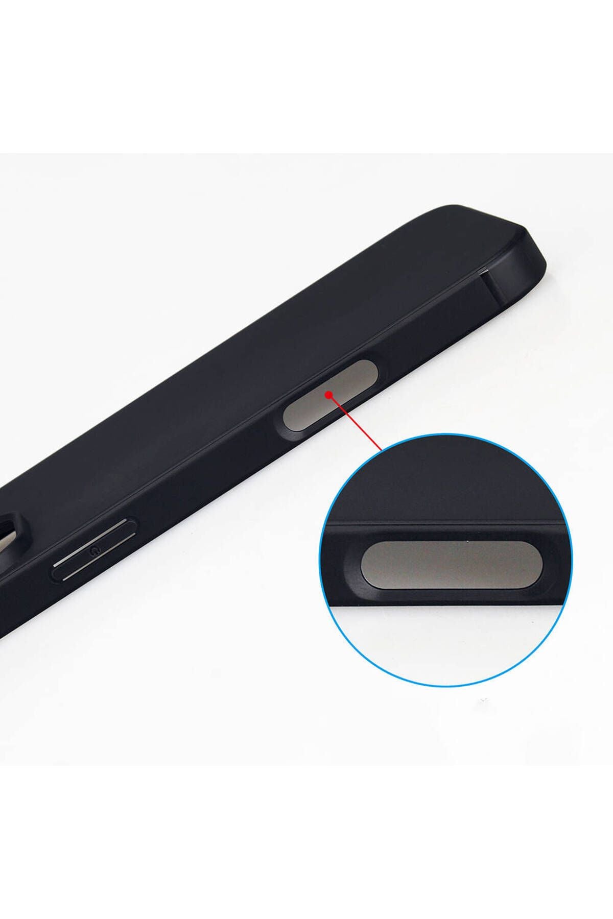 iPhone 16 Pro Kılıf Zore İmax Silikon - Siyah