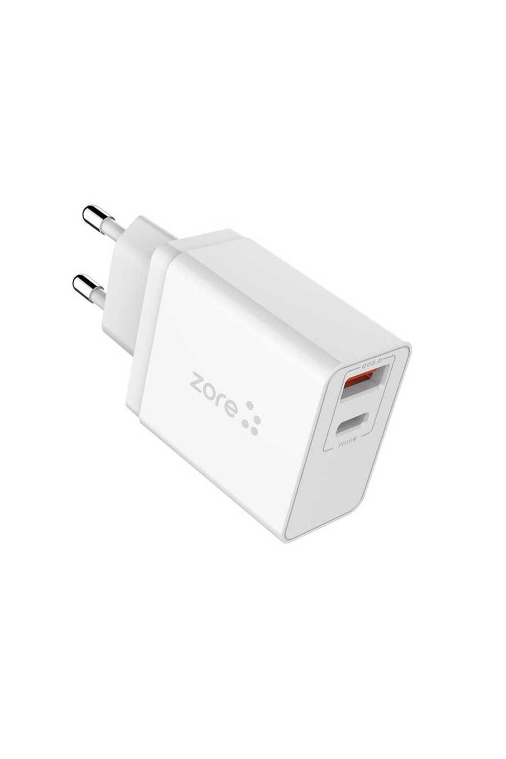 Beyaz XMac Serisi ZR-X2 Micro 2 in 1 Şarj Seti-Zore