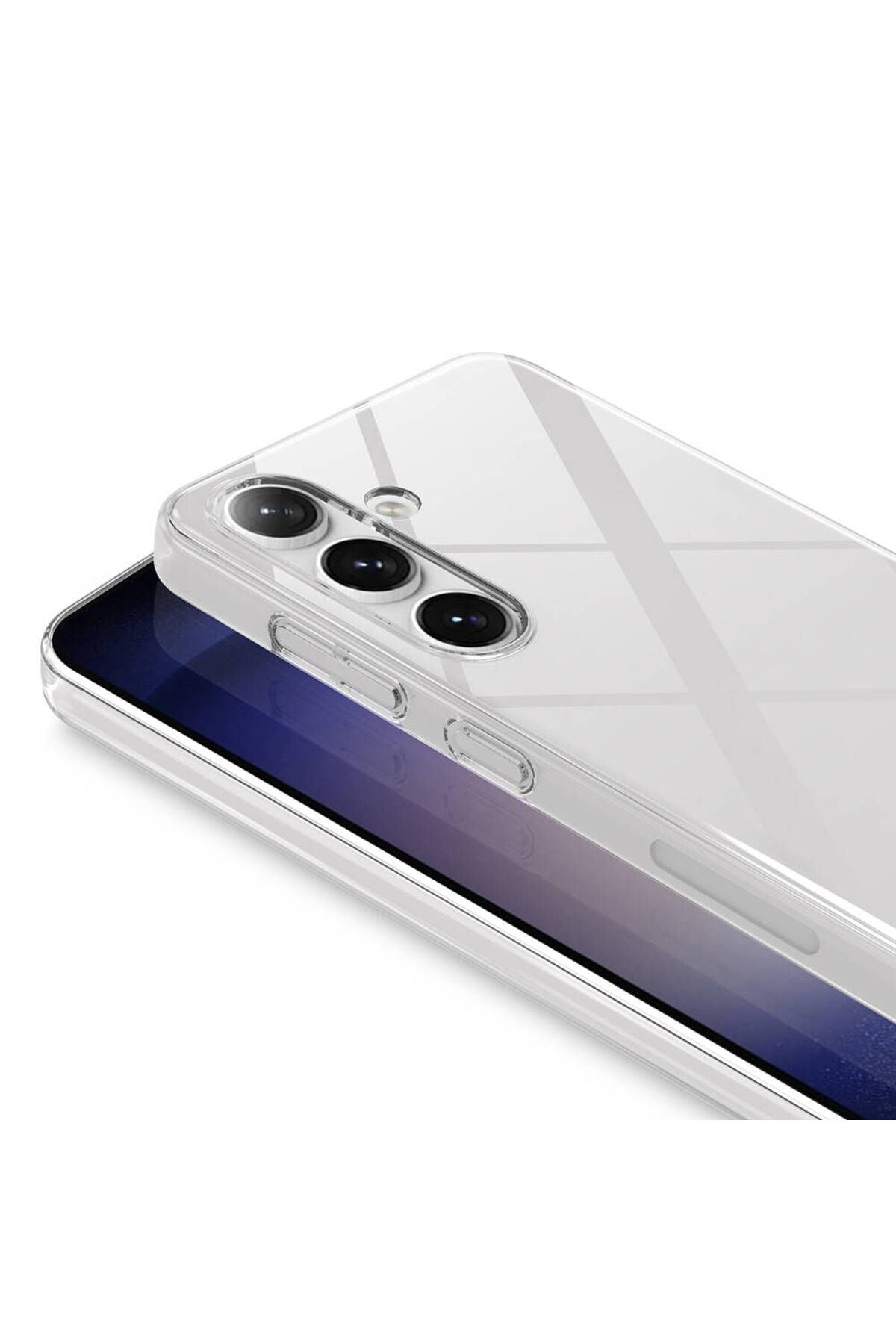 Galaxy S24 Uyumlu Zore Droga Kılıf-Renksiz