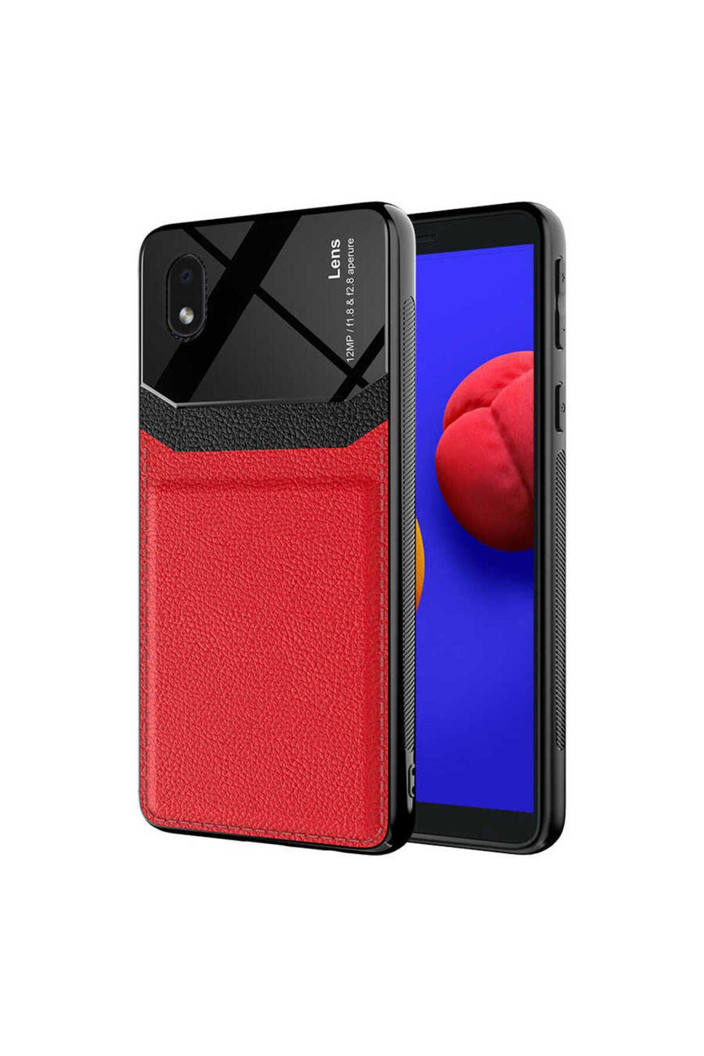 Galaxy A01 Core Kılıf Zore Emiks Kapak - Lacivert