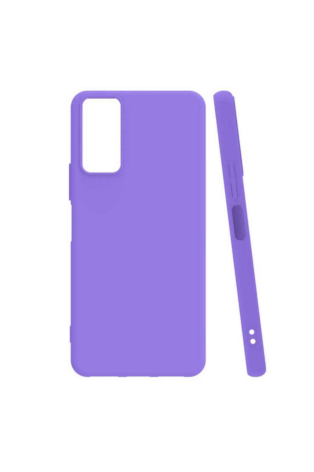 Galaxy A03S Kılıf Zore Biye Silikon - Lila