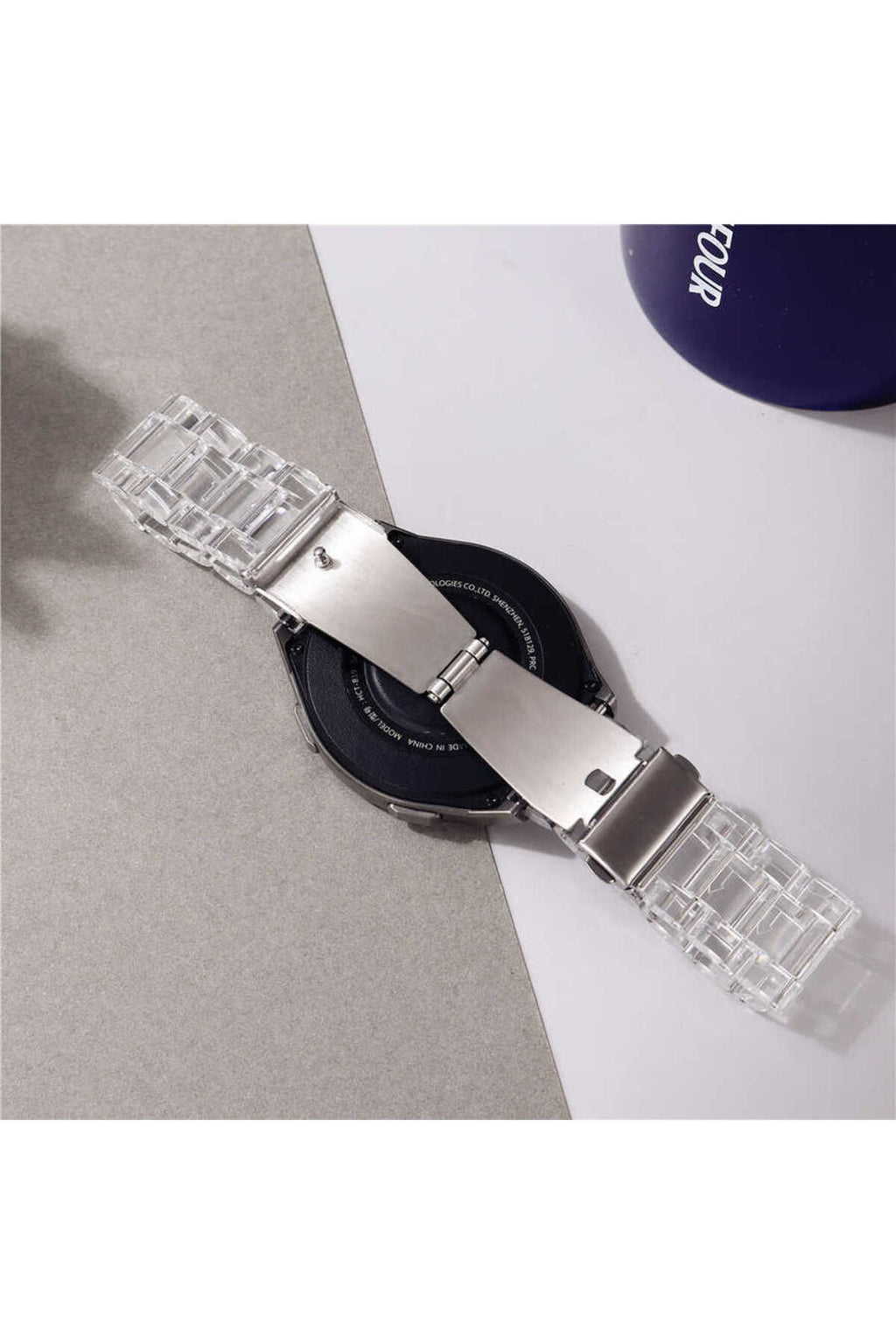 Galaxy Watch 42mm Uyumlu KRD-27 20mm ZYL Kordon Turuncu