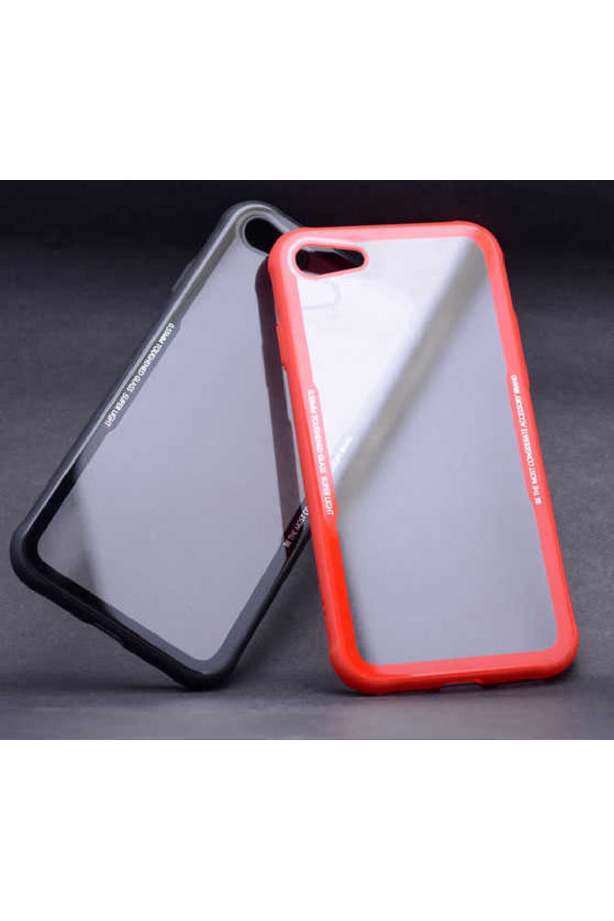 iPhone SE 2022 Uyumlu Zore Craft Arka Kılıf-Siyah