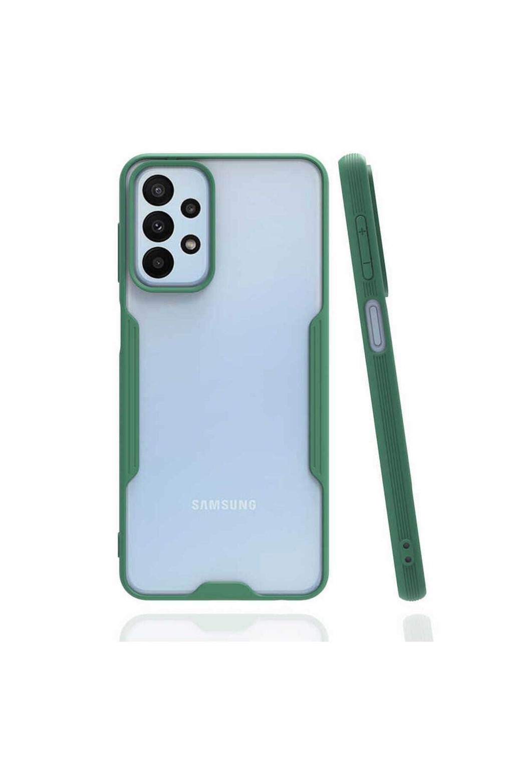 Galaxy A23 Kılıf Zore Parfe Kapak - Lacivert