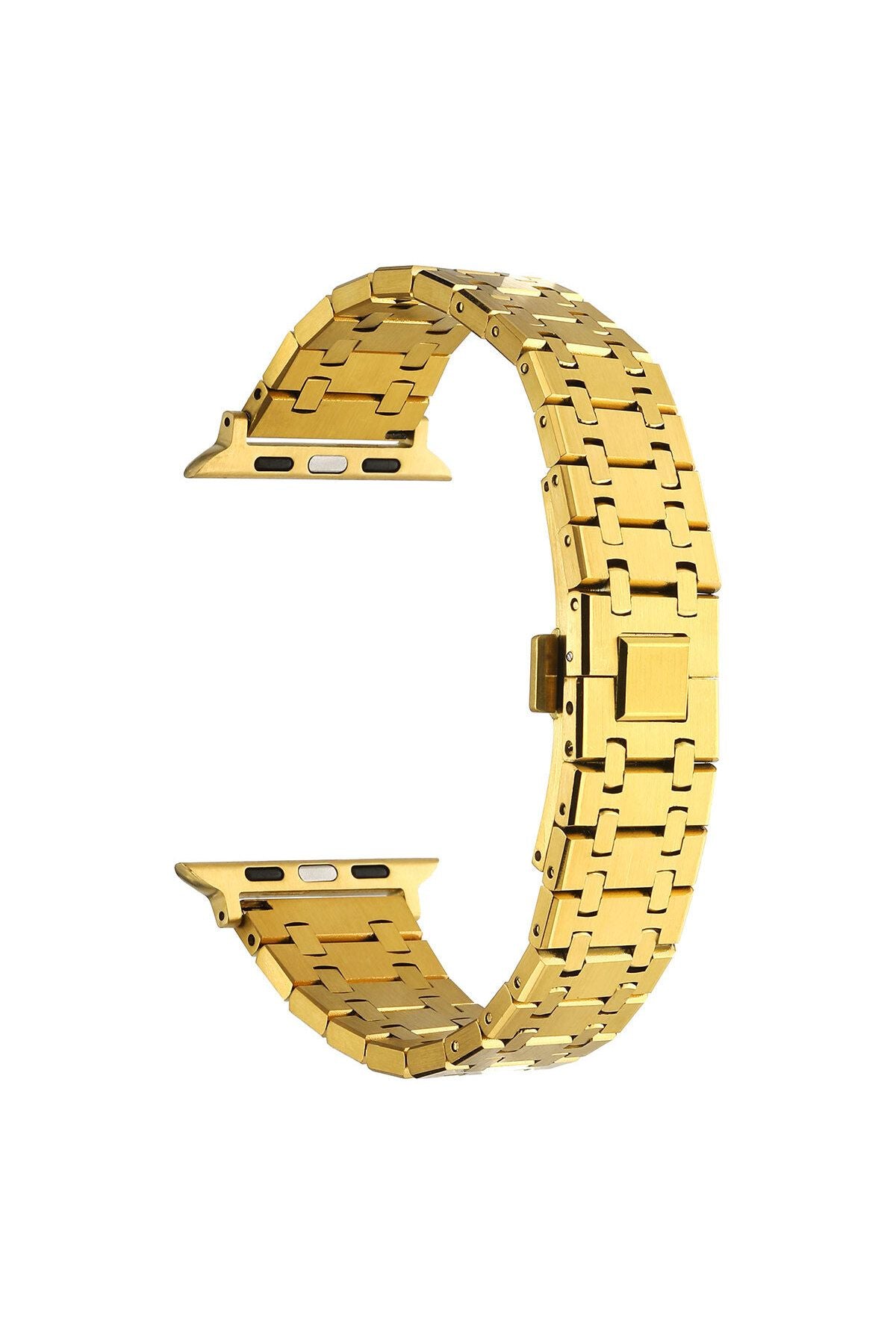 Watch Ultra 49mm Uyumlu KRD-83 Metal Zore Kordon-Rose Gold
