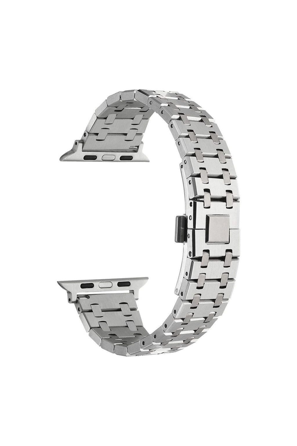 Watch 7 45mm Uyumlu KRD-83 Metal Zore Kordon-Gümüş