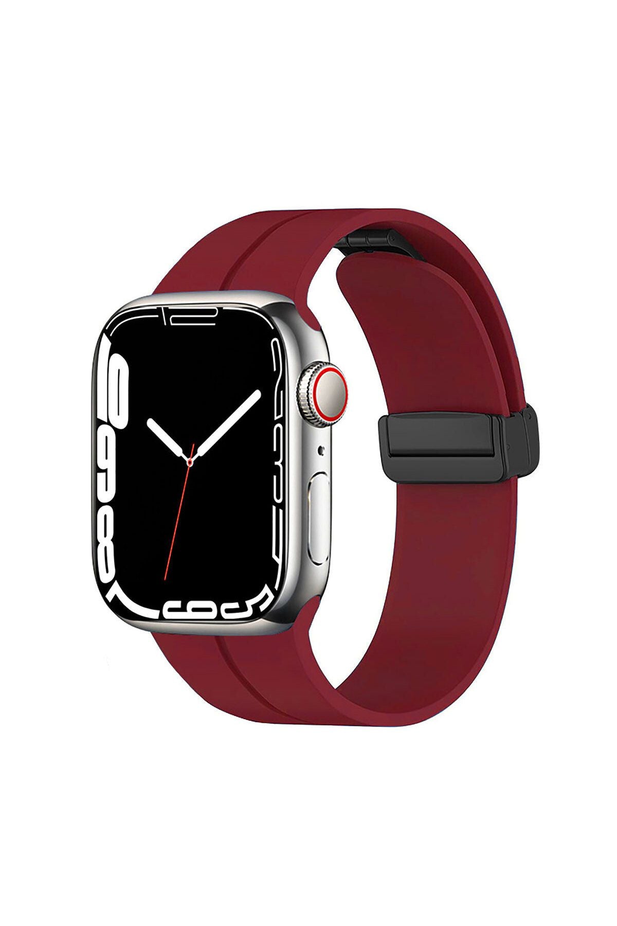 Watch 44mm Uyumlu KRD-84 Uyumlu Zore Kordon-Yeşil