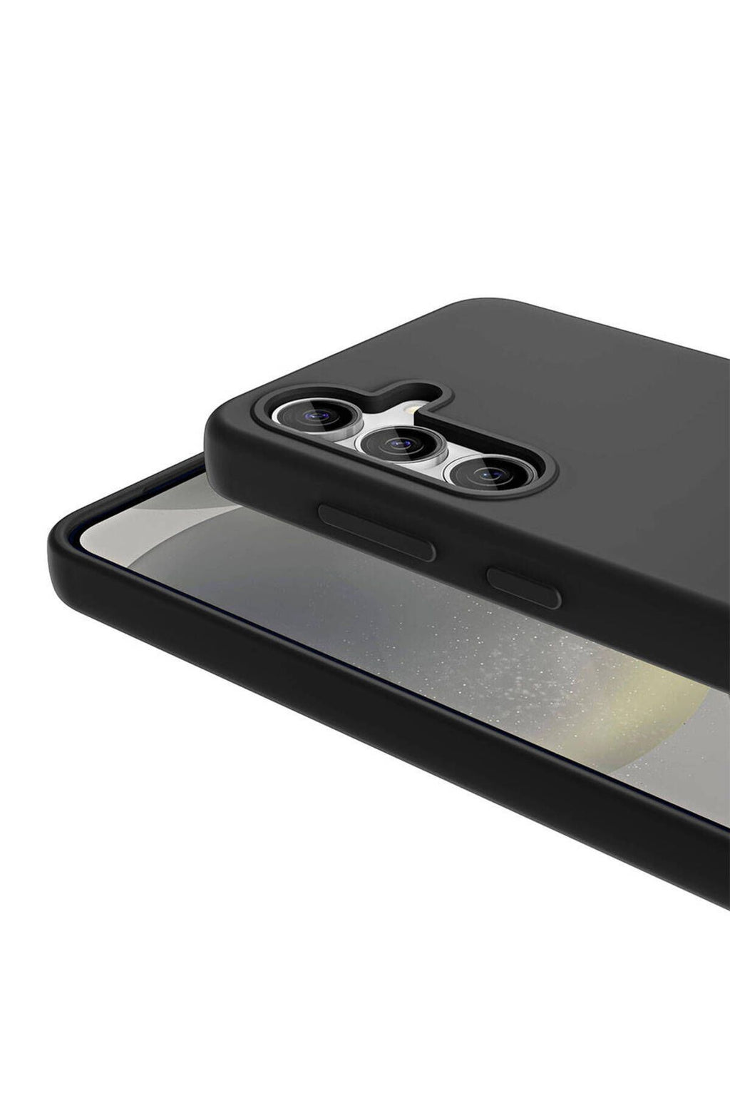 Galaxy S24 Plus Kılıf Magsafe Şarj Özellikli Sıvı Teknolojili Silinebilir Sert Zore Kivi Kapak-Kırmı