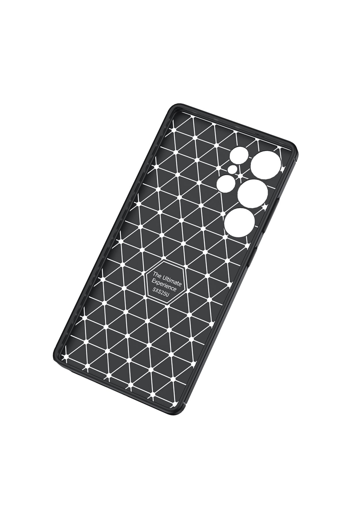 Galaxy S25 Ultra Uyumlu Kılıf Zore Negro Silikon Kapak-Siyah