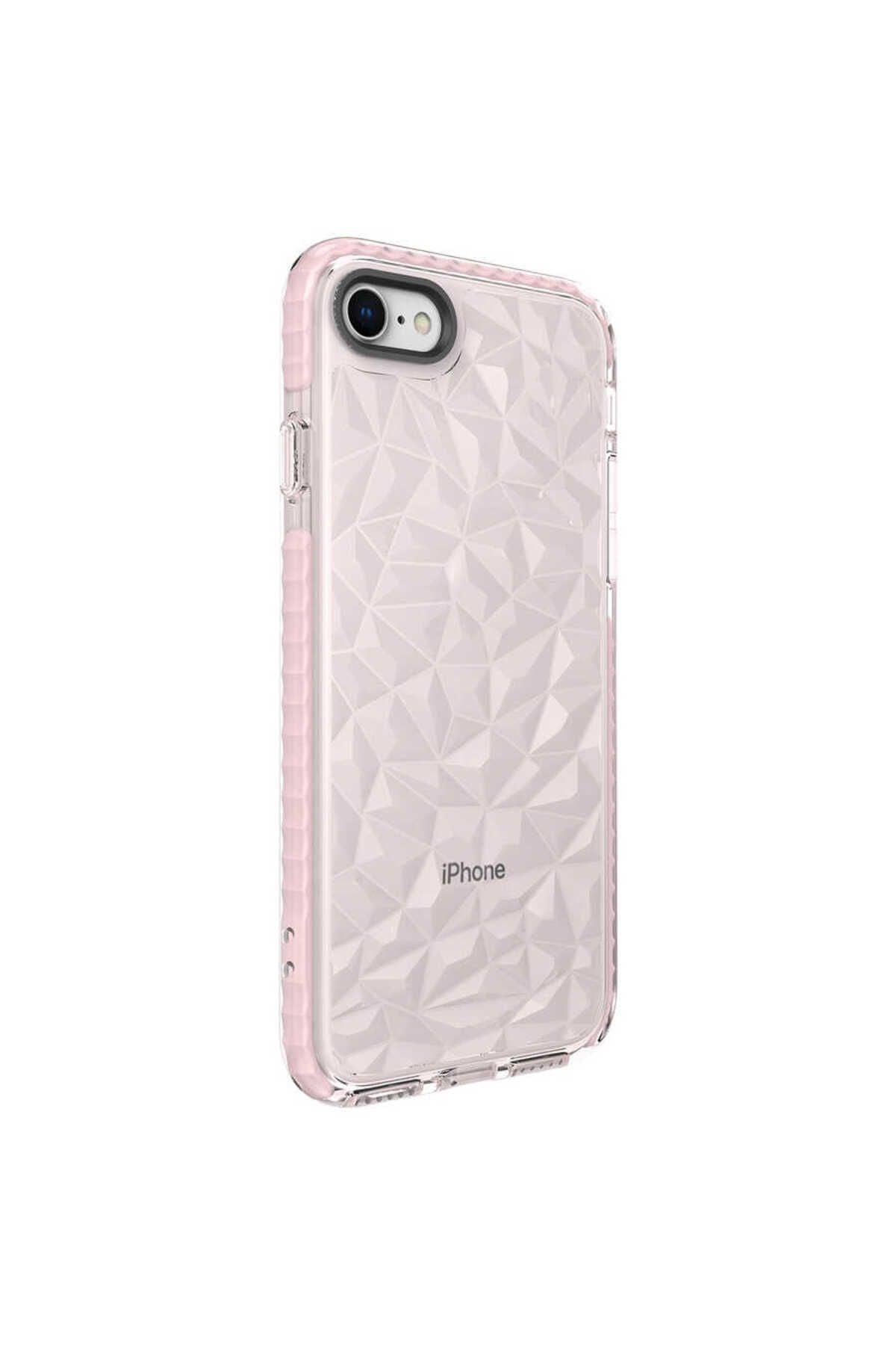 iPhone SE 2022 Uyumlu Zore Buzz Kılıf-Pembe
