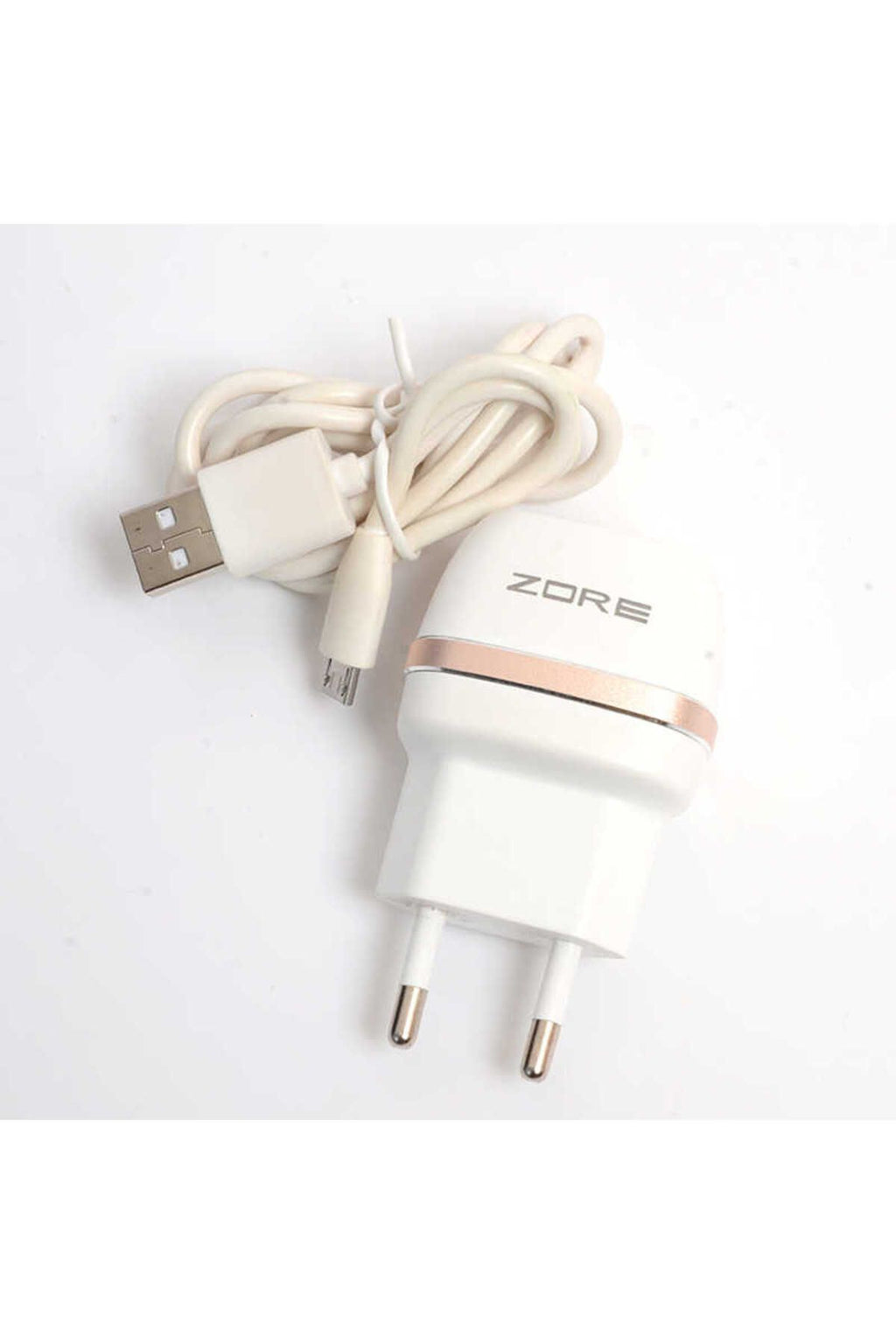 Beyaz Moment Micro Şarj Seti-Zore