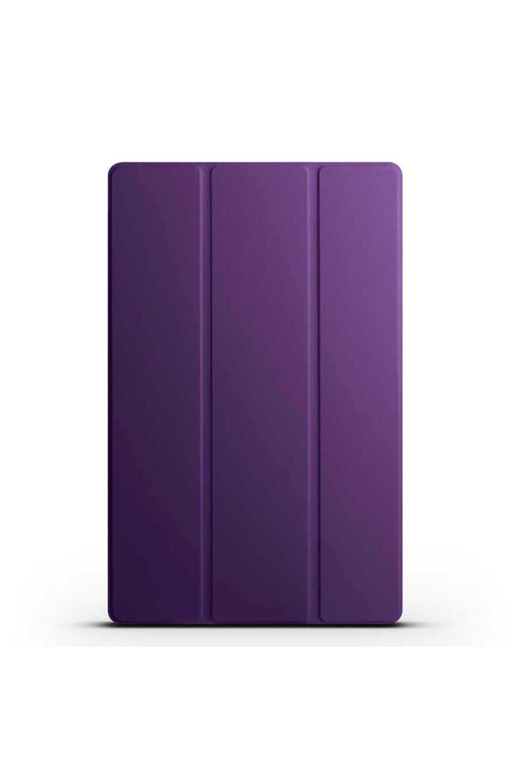 Galaxy Tab S9 Plus  Uyumlu Zore Smart Cover Standlı 1-1 Kılıf-Siyah