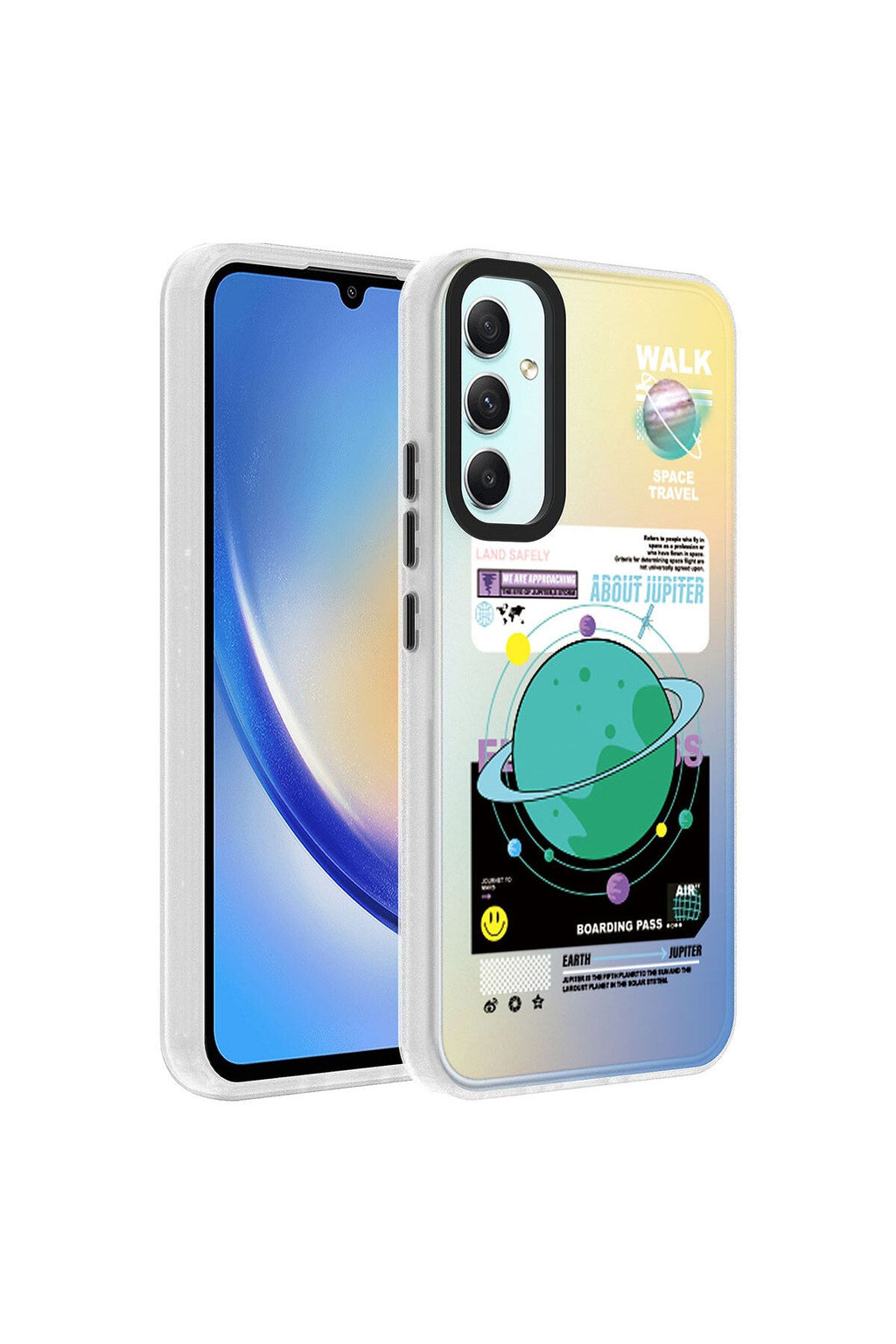 Galaxy A34 Kılıf Desenli Zore Dragon Sert Kapak - Kelimeler
