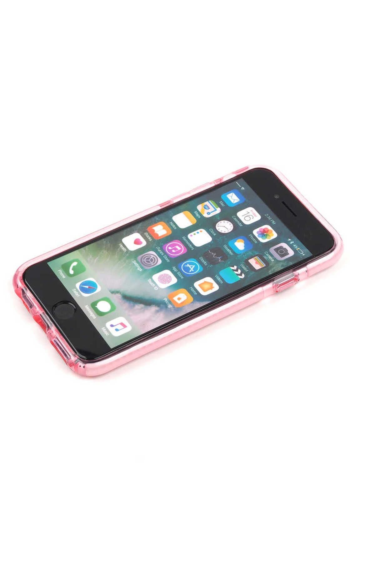 iPhone SE 2022 Uyumlu Zore Punto Kılıf-Pembe