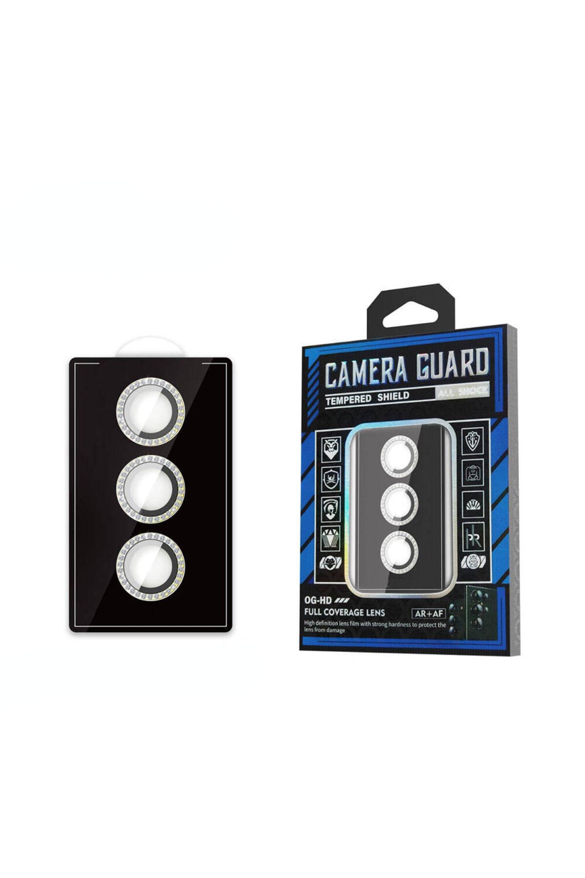 Galaxy S24 Zore Diamondd Kamera Lens Koruyucu Cam Filmi-Sarı