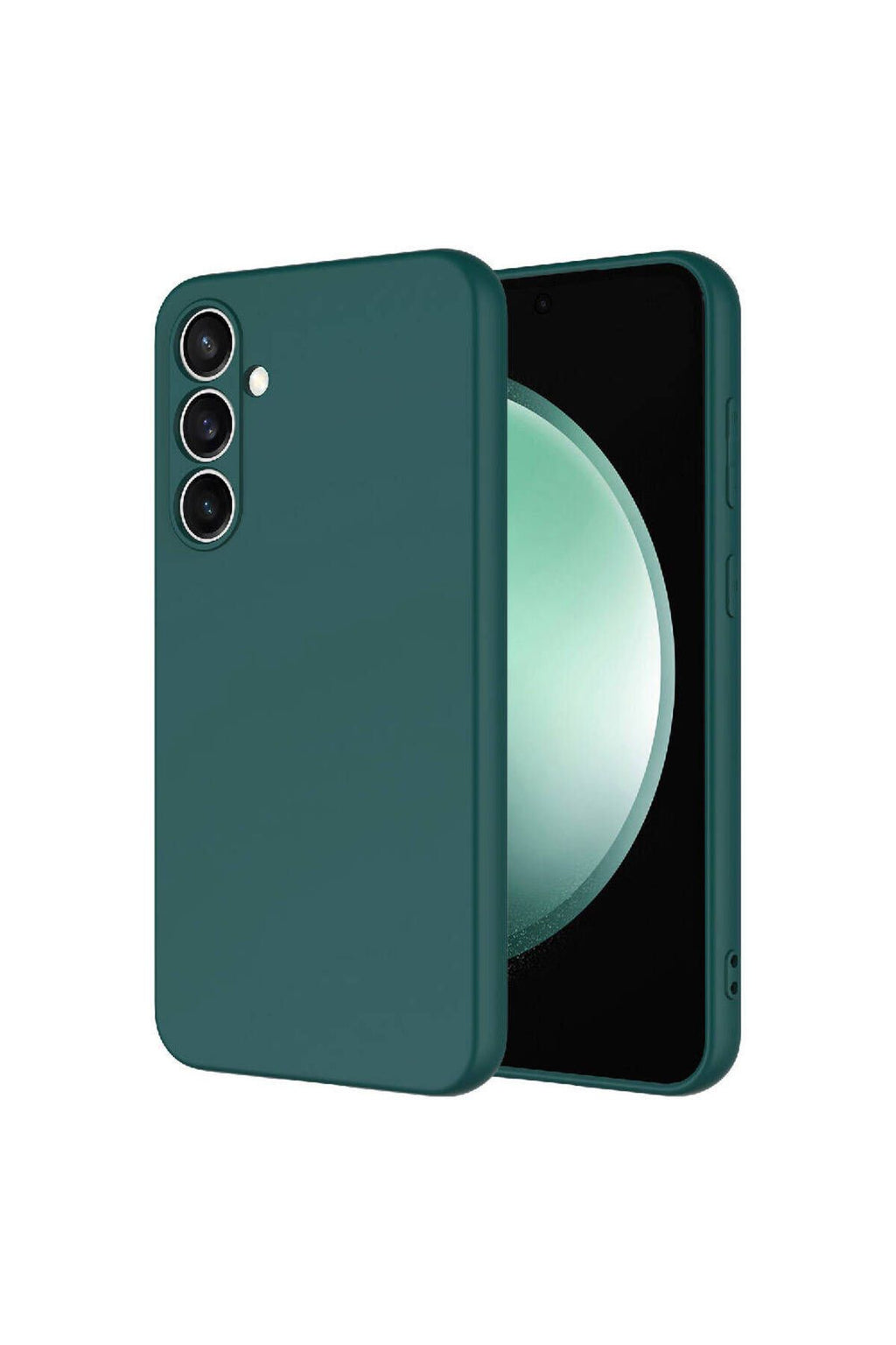 Galaxy S23 FE Uyumlu Zore Mara Lansman Kılıf-Koyu Yeşil