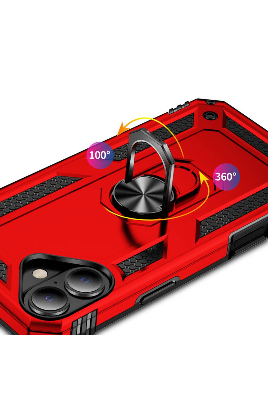 Apple iPhone 16 Plus Kılıf Zore Vega Kapak-Siyah