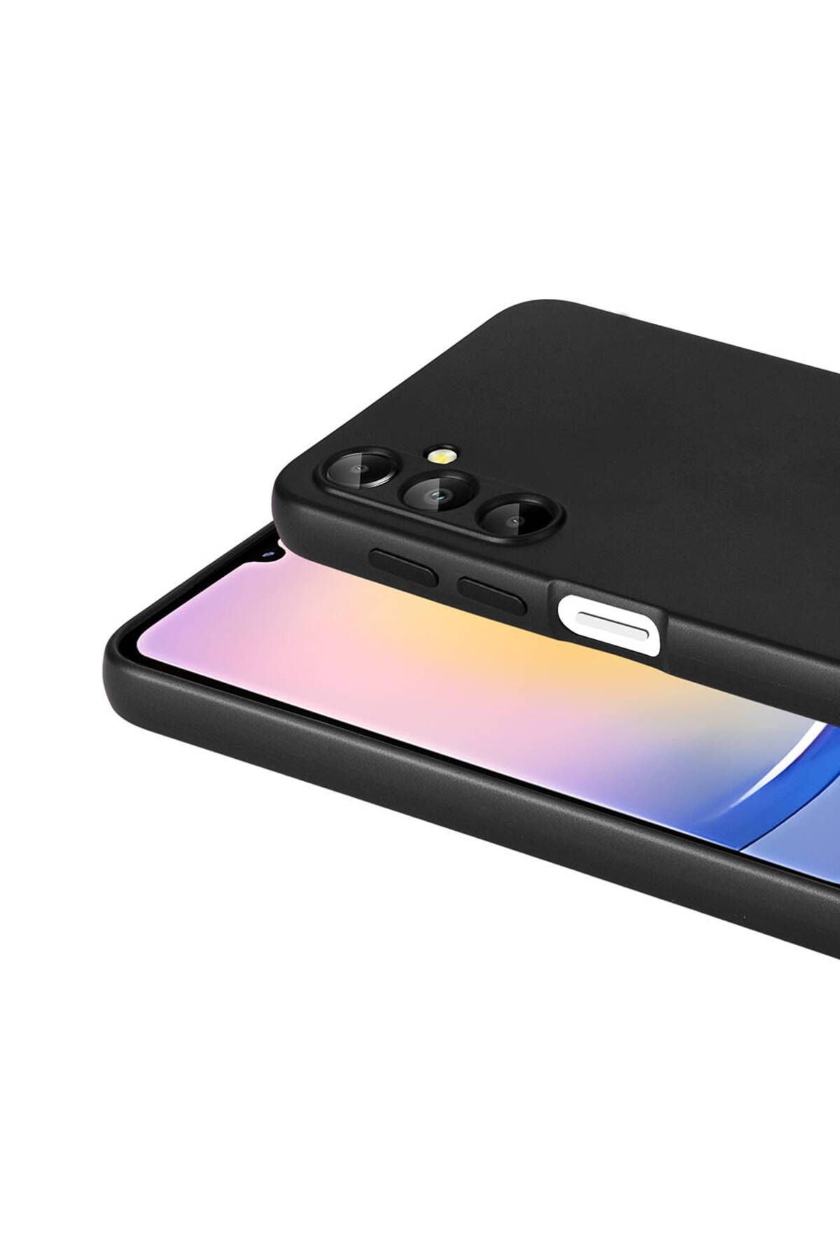 Galaxy A25 Kılıf Zore Premier Silikon Kapak - Saks Mavi