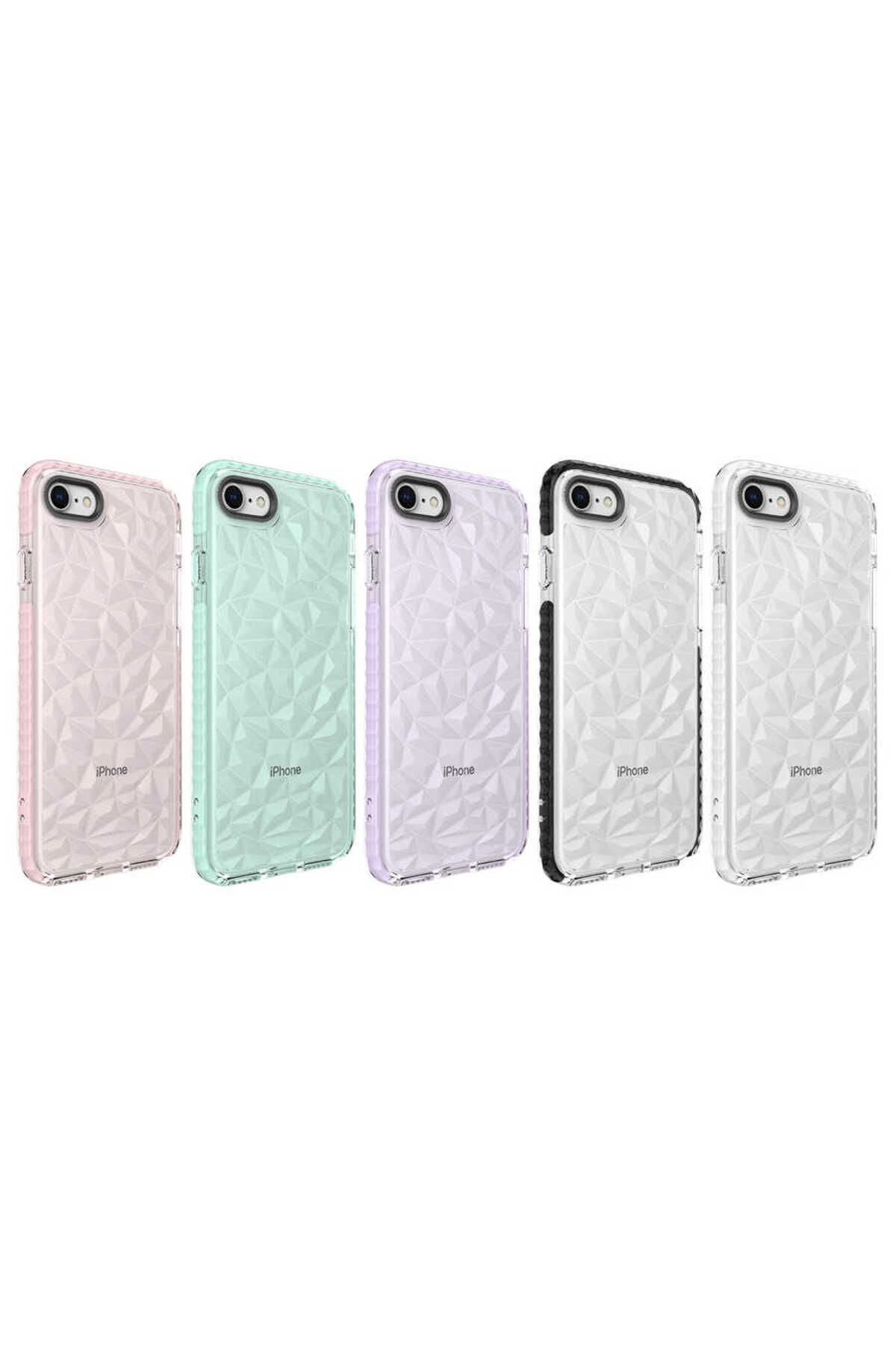 iPhone SE 2022 Uyumlu Zore Buzz Kılıf-Mor