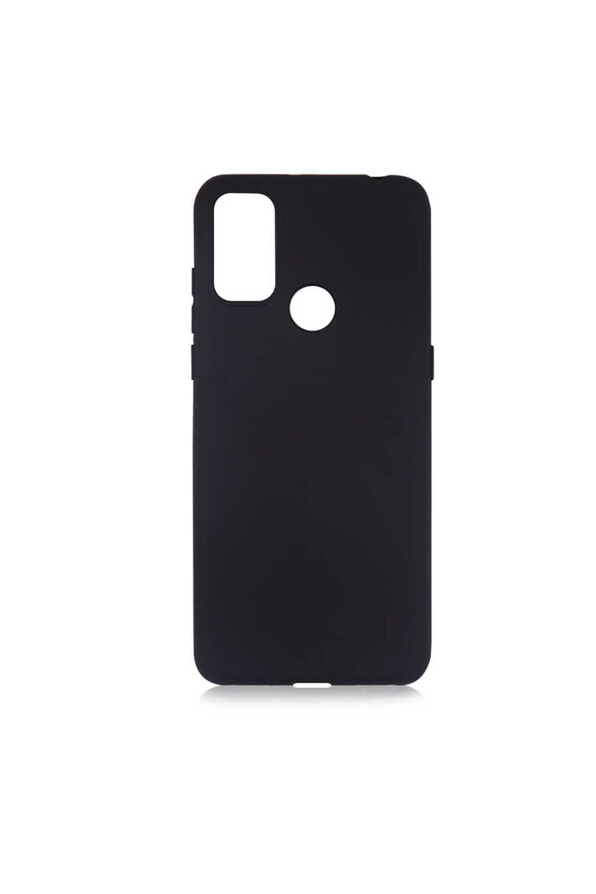 Alcatel 1S 2021 Kılıf Zore Premier Silikon Kapak - Siyah