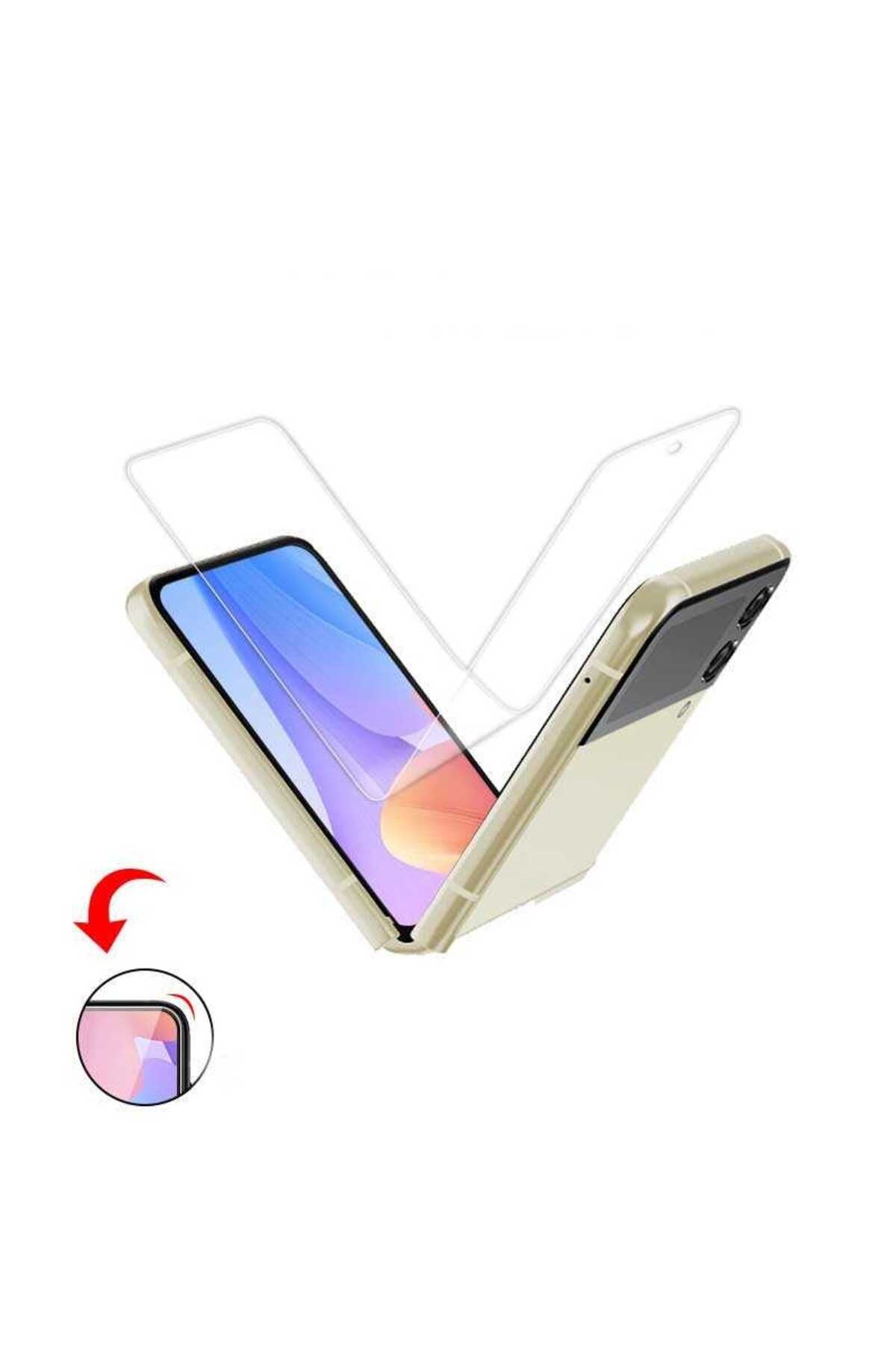 Galaxy Z Flip 4 Uyumlu Zore Narr Tpu Ön Arka Body Ekran Koruyucu