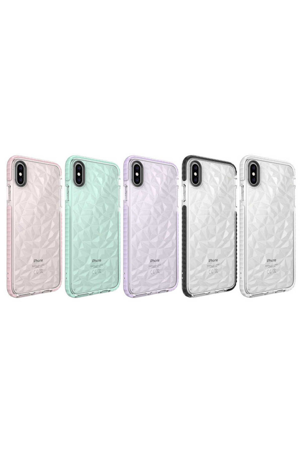 iPhone XS Max 6.5 Kılıf Zore Buzz Kapak - Pembe